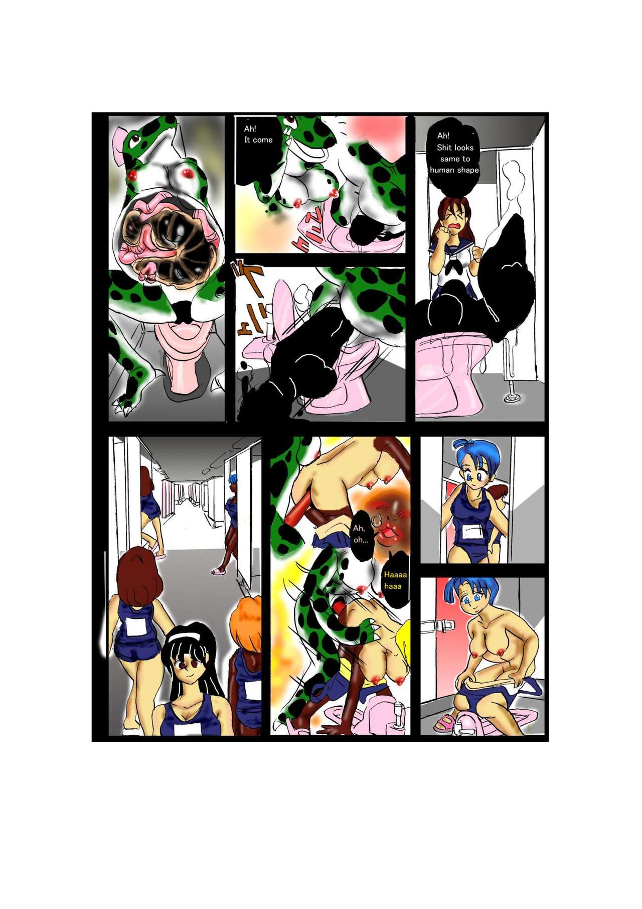 Waniko in the tabooed girl's bathroom page 7 full