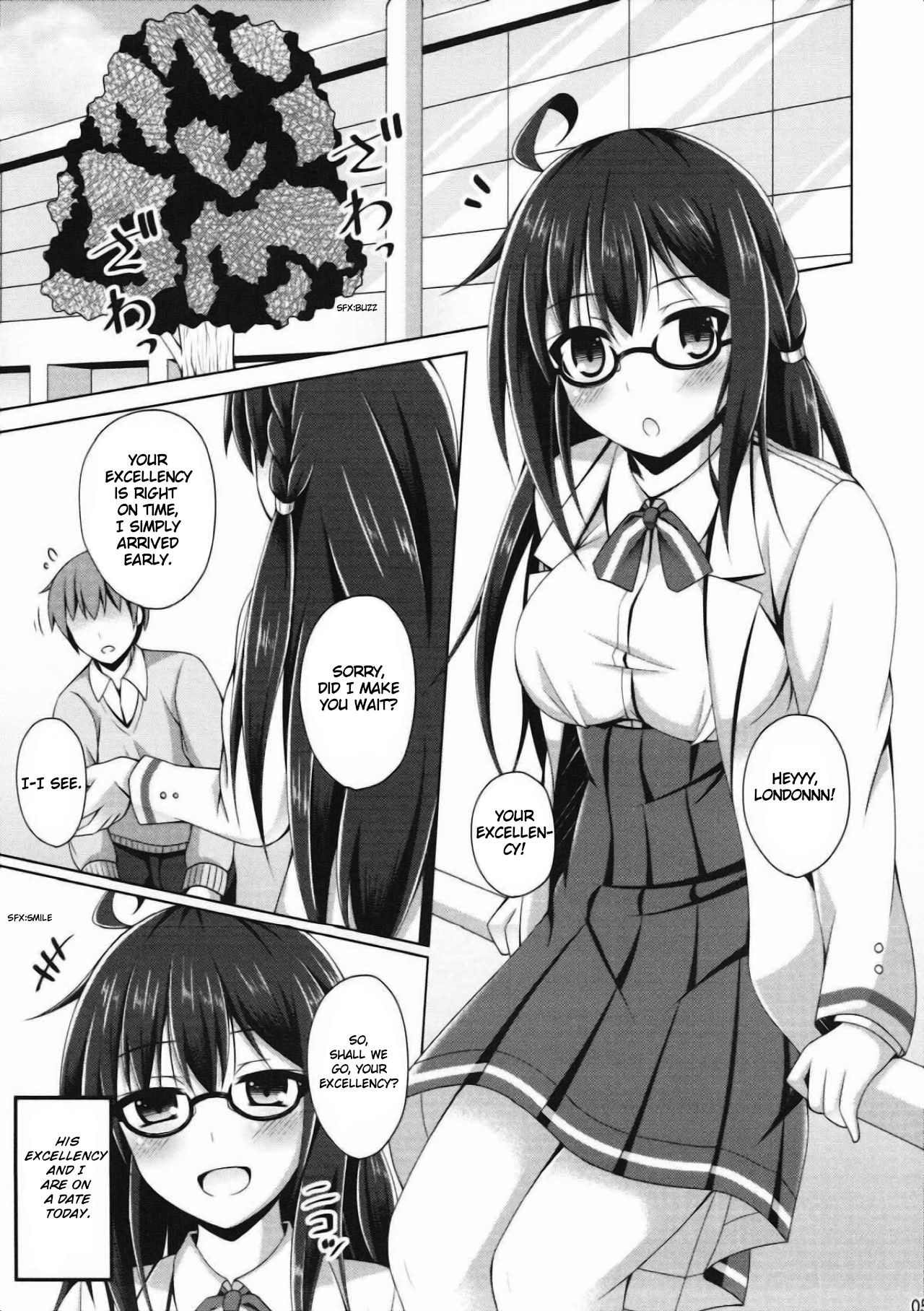 London-san to Ichinichi Date | One day date with London-san page 4 full
