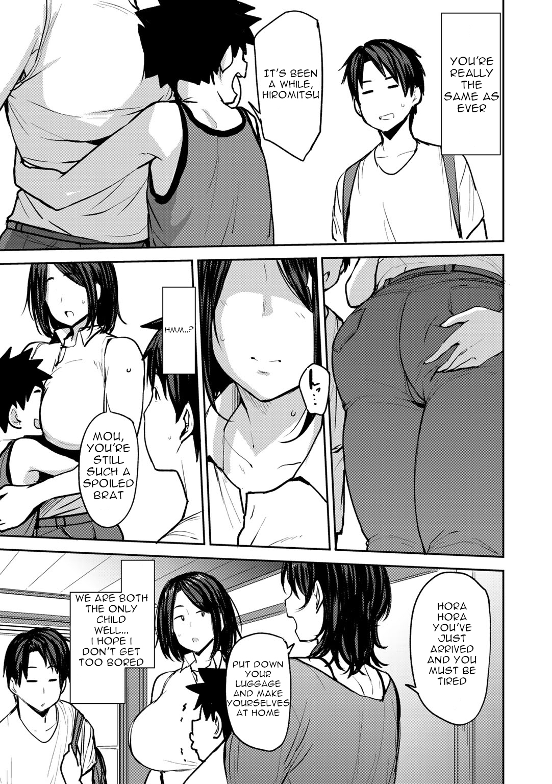 Soubo Soukan | Twin Mother Incest Ch. 1 page 3 full