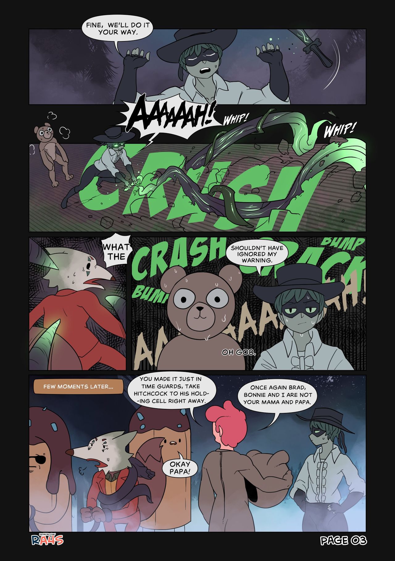 Night In The Fox Woods page 3 full