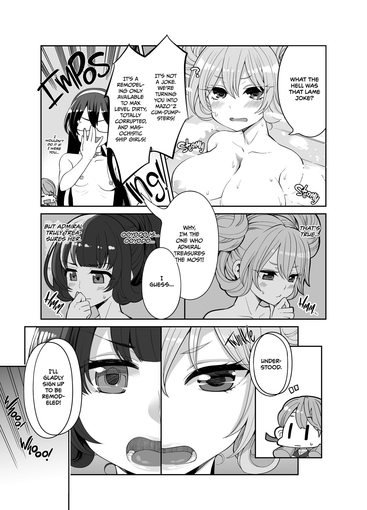 Mizuho & Kashima no Nikubenki  | Mizuho vs Kashima: How to Become a Proper Cum-dumpster page 6 full