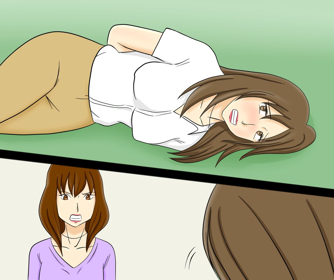 Kyoufu no Ijime Houfuku Onna Doushi no Jigoku SM Zeme 7 page 3 full