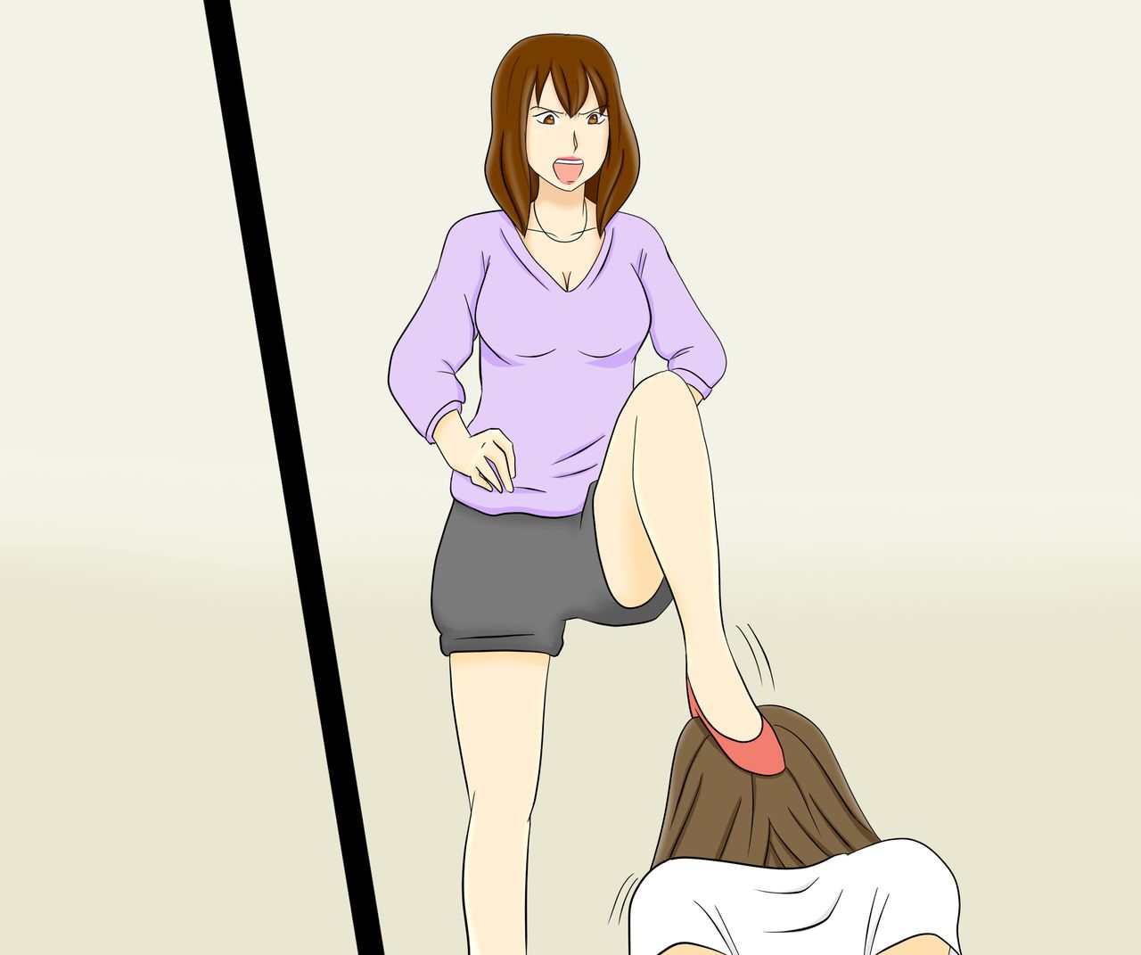 Kyoufu no Ijime Houfuku Onna Doushi no Jigoku SM Zeme 7 page 4 full