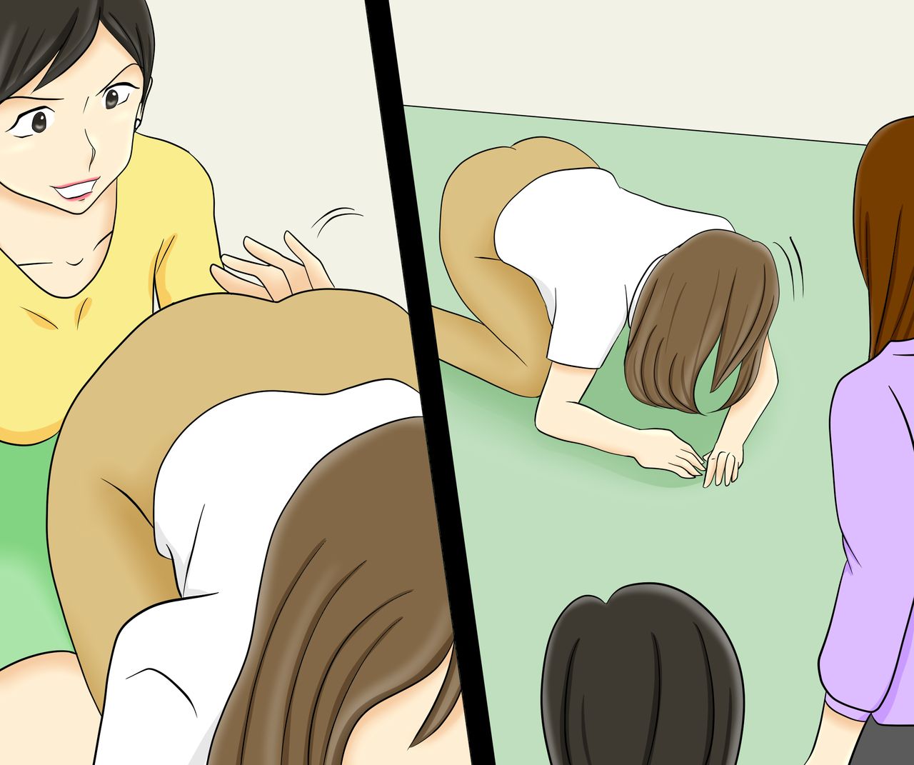 Kyoufu no Ijime Houfuku Onna Doushi no Jigoku SM Zeme 7 page 6 full