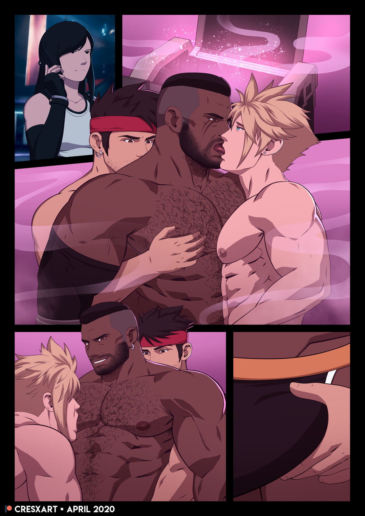 Side Quest: FFVII comic page 3 full