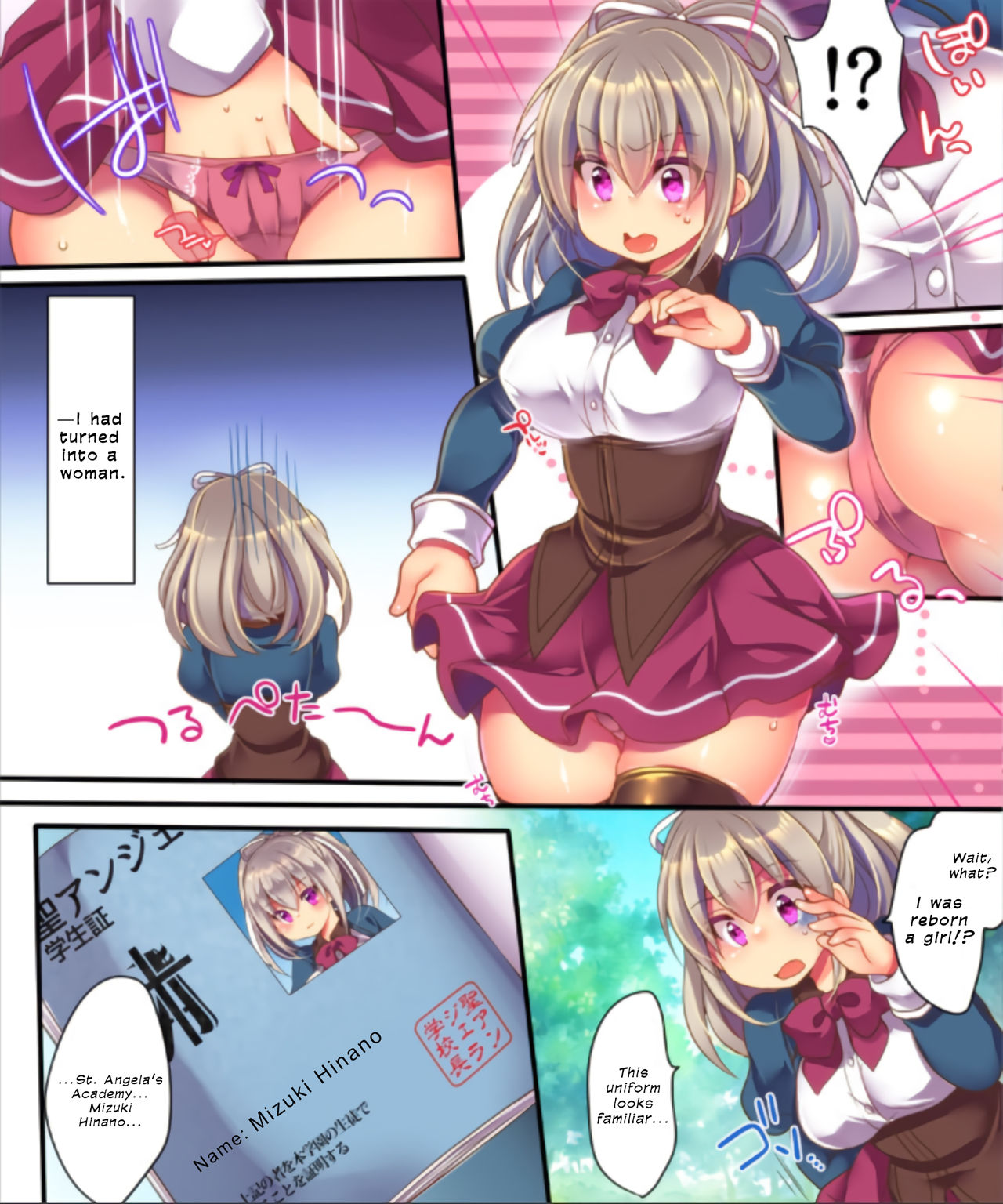 Saimin Choukyou Eroge no Heroine ni Tensei-shite shimatta Ore wa Kouryaku-sarezu ni Nigekiritai! | Reborn as a Heroine in a Hypnosis Mindbreak Eroge: I Need to Get Out of Here Before I Get Raped! page 7 full