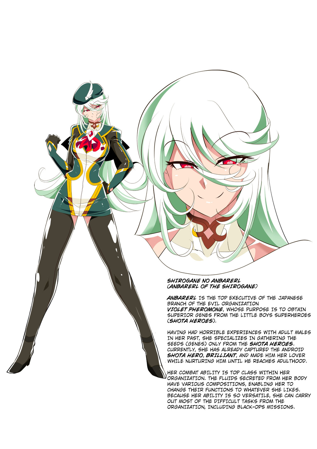 Heroine Harassment Shirogane no Anbarerl Hen Hitojichi o Torarete Nasu Subenaku Dosukebe Hero ni Kegasareru Aku no Onna Kanbu page 2 full