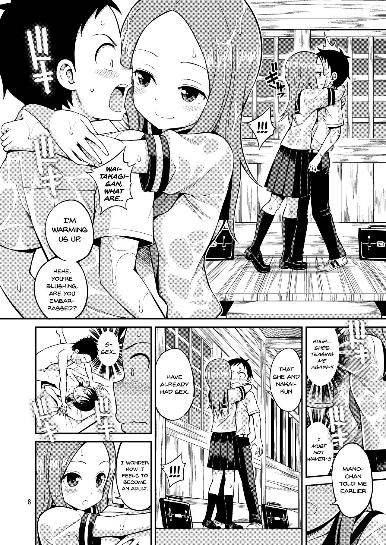 Ijikuri Jouzu no Takagi-san page 6 full