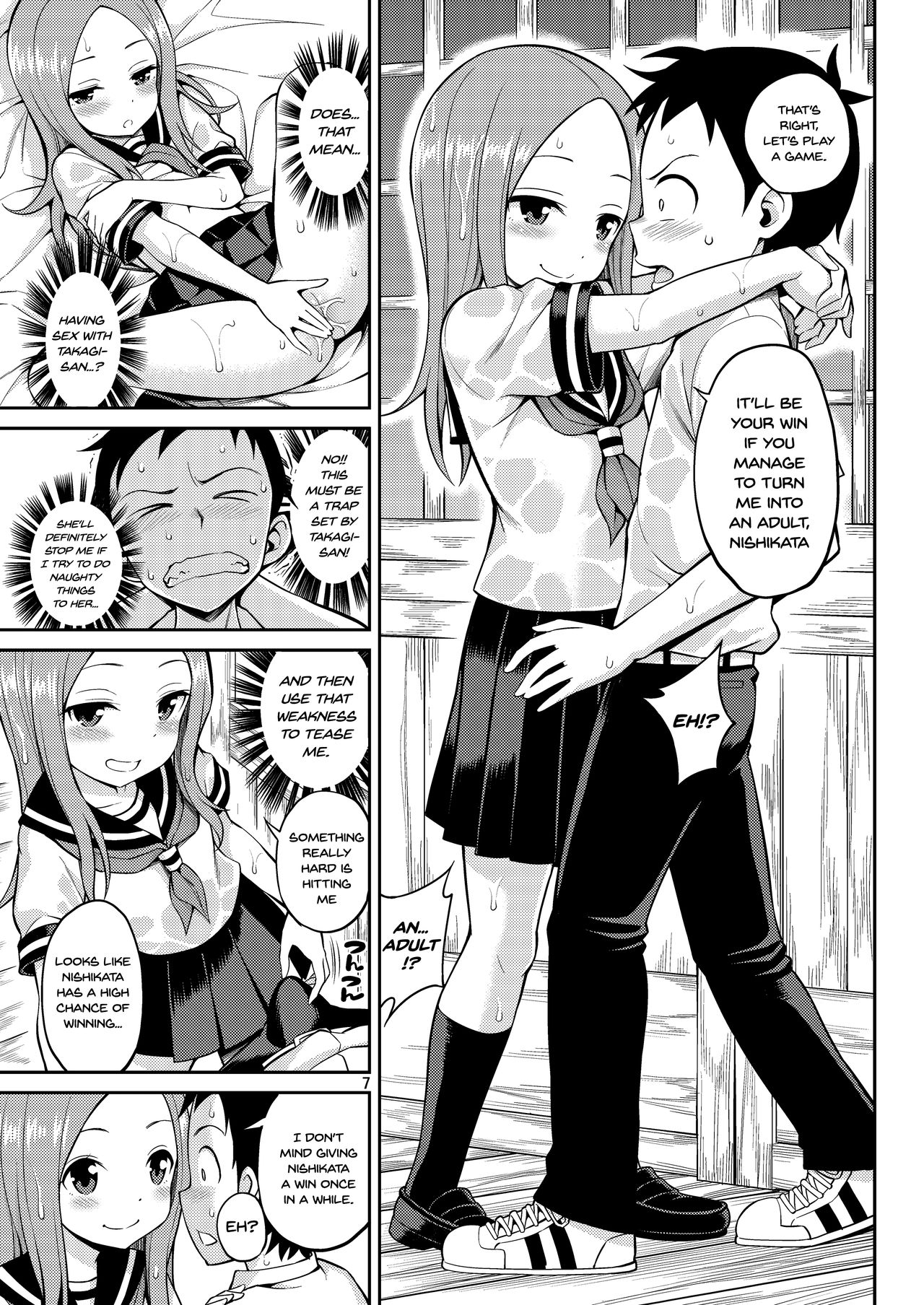 Ijikuri Jouzu no Takagi-san page 7 full