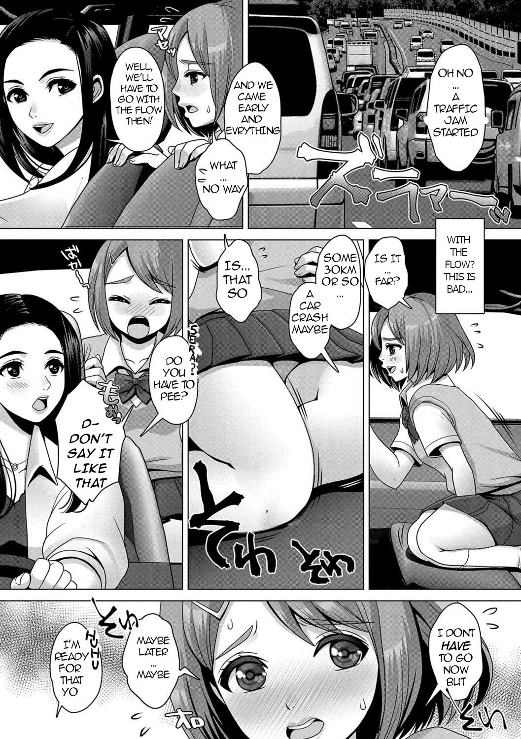 Genkai Omorashi girigiri doraibu | Tight Trip Holding it to the edge page 4 full