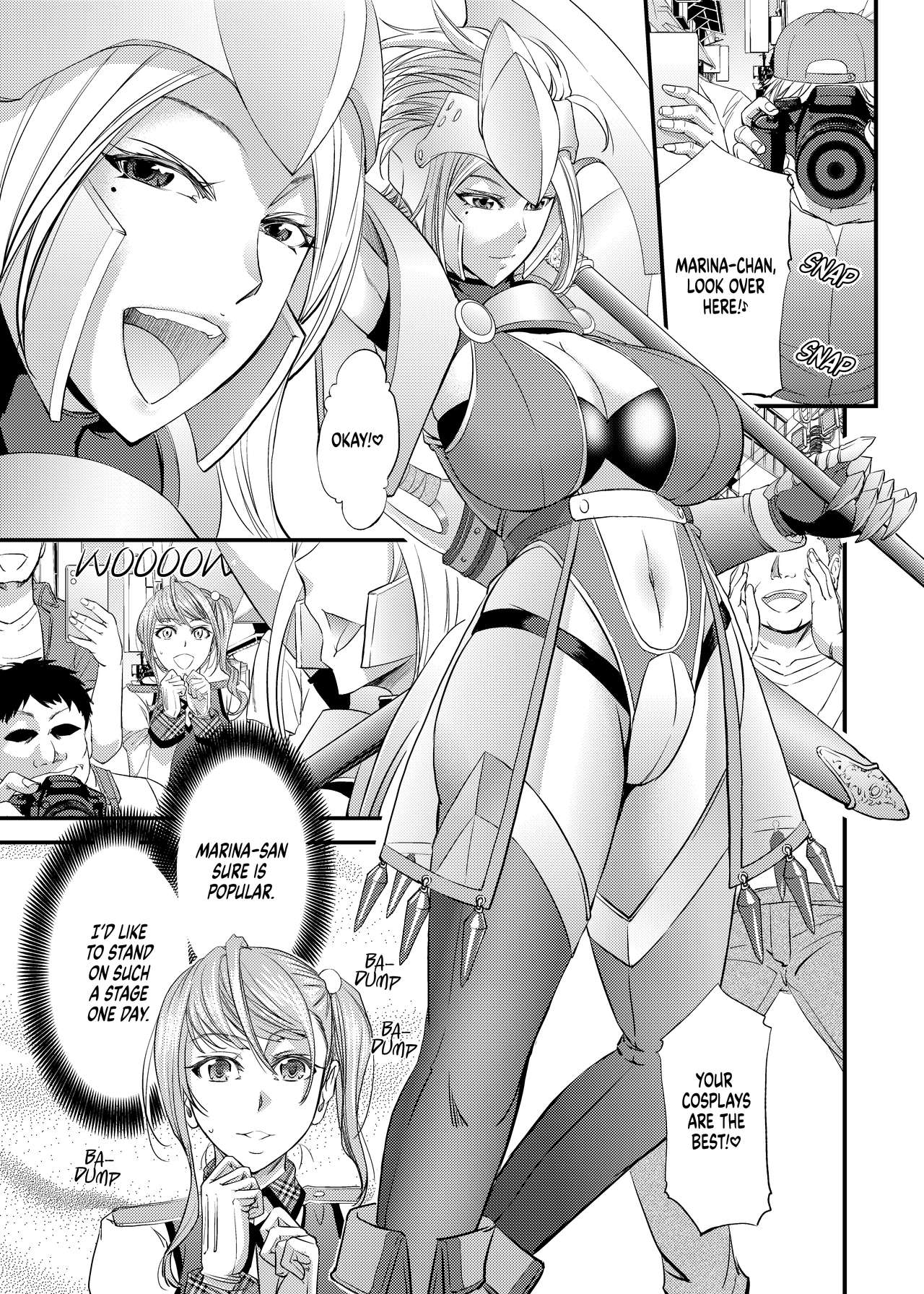 Akogare Shemale Layer to HameCos Rinkan | Gangbang with my Idolized Shemale Cosplayer page 2 full