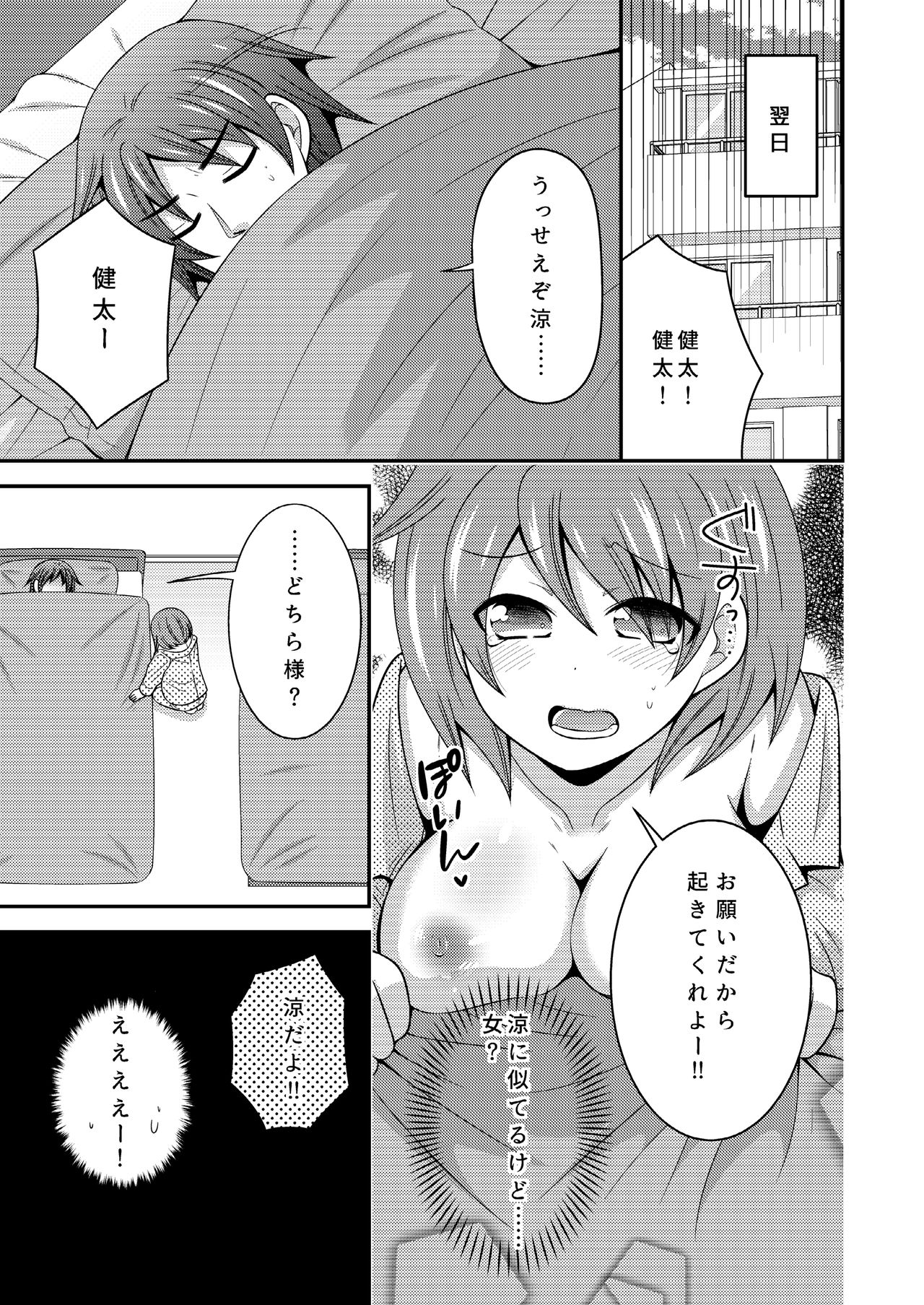 Yakyuubu no Ace ga Nyotaika shite Shinyuu to Ecchi + Yoru no Aida wa Onnanoko page 6 full