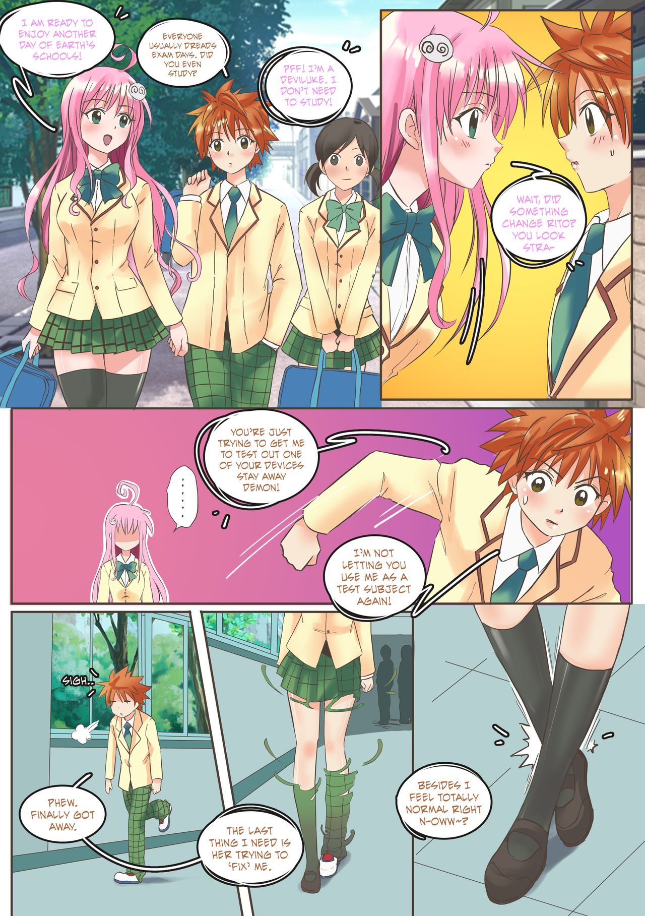 To Love Ru: Double Trouble page 9 full
