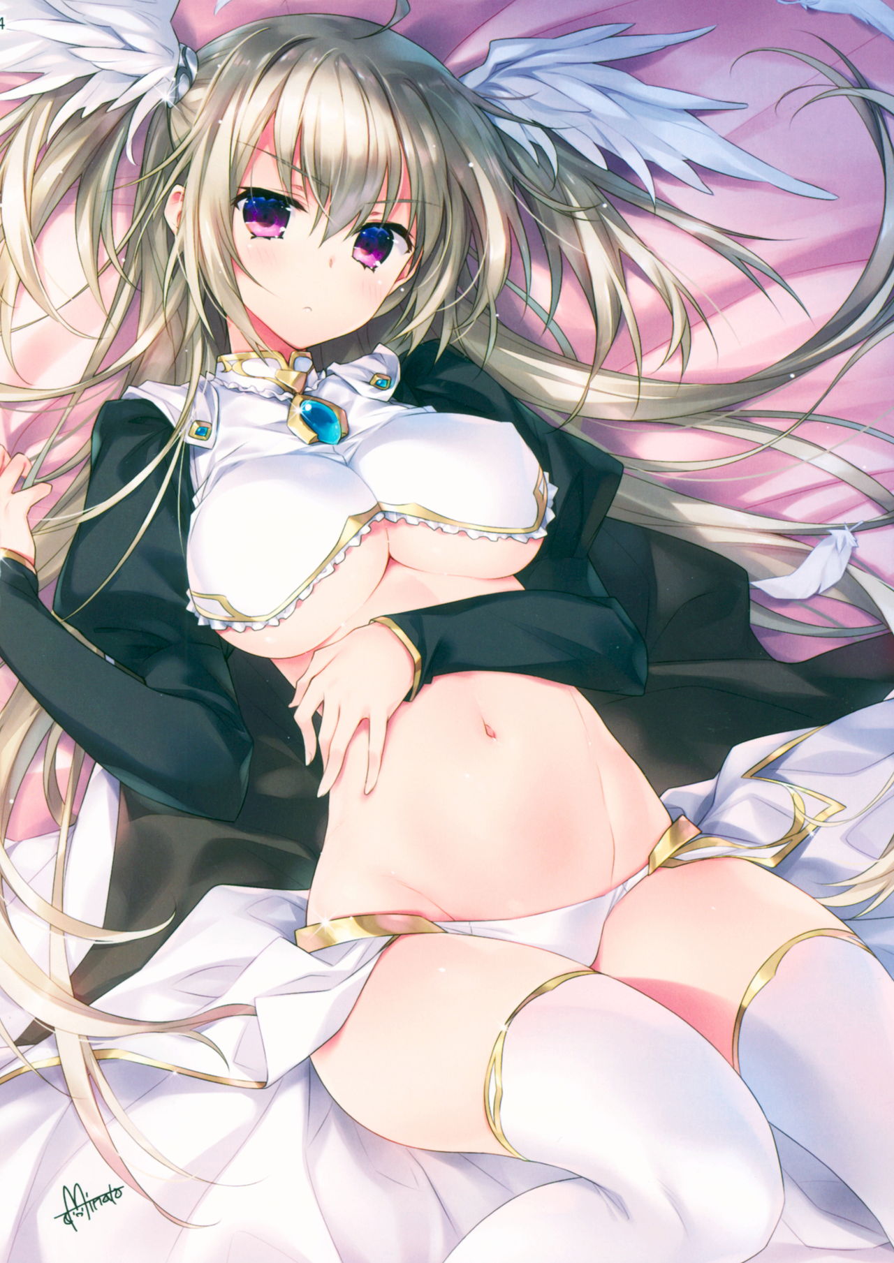 Gift Of Wise Men Moritan & Yasaka Minato Illust Shuu page 3 full