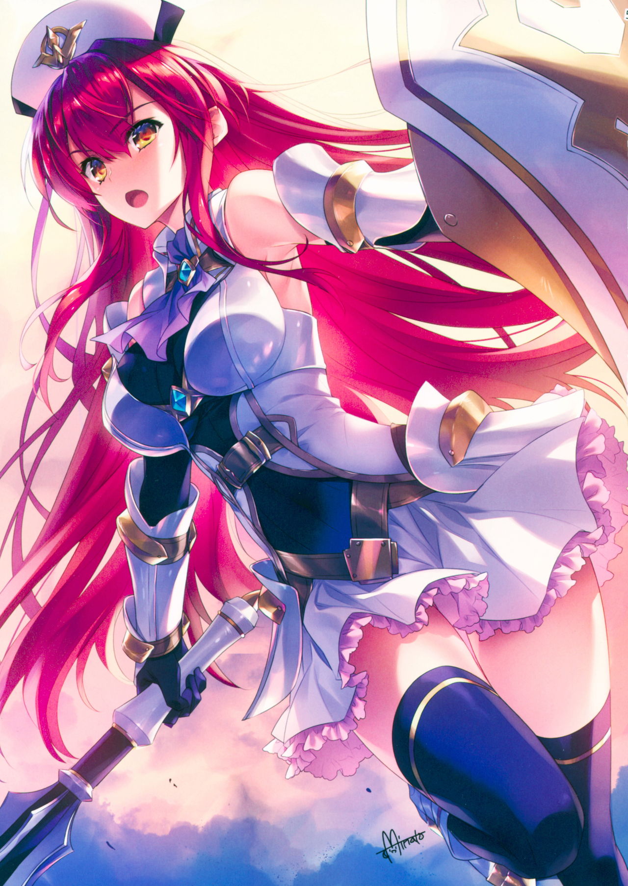 Gift Of Wise Men Moritan & Yasaka Minato Illust Shuu page 4 full