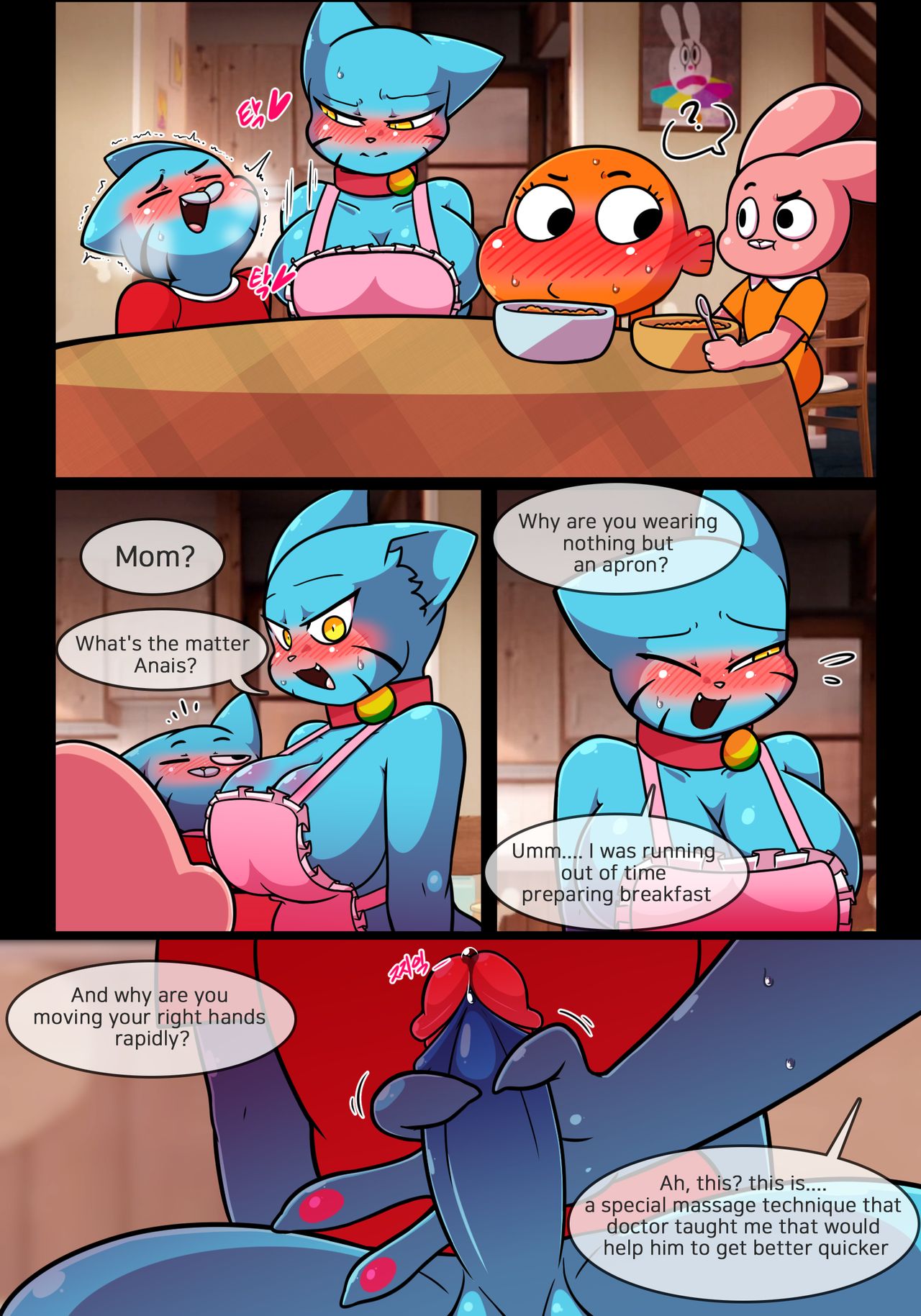 Lusty World of Nicole Ep. 4 - Breakfast page 4 full