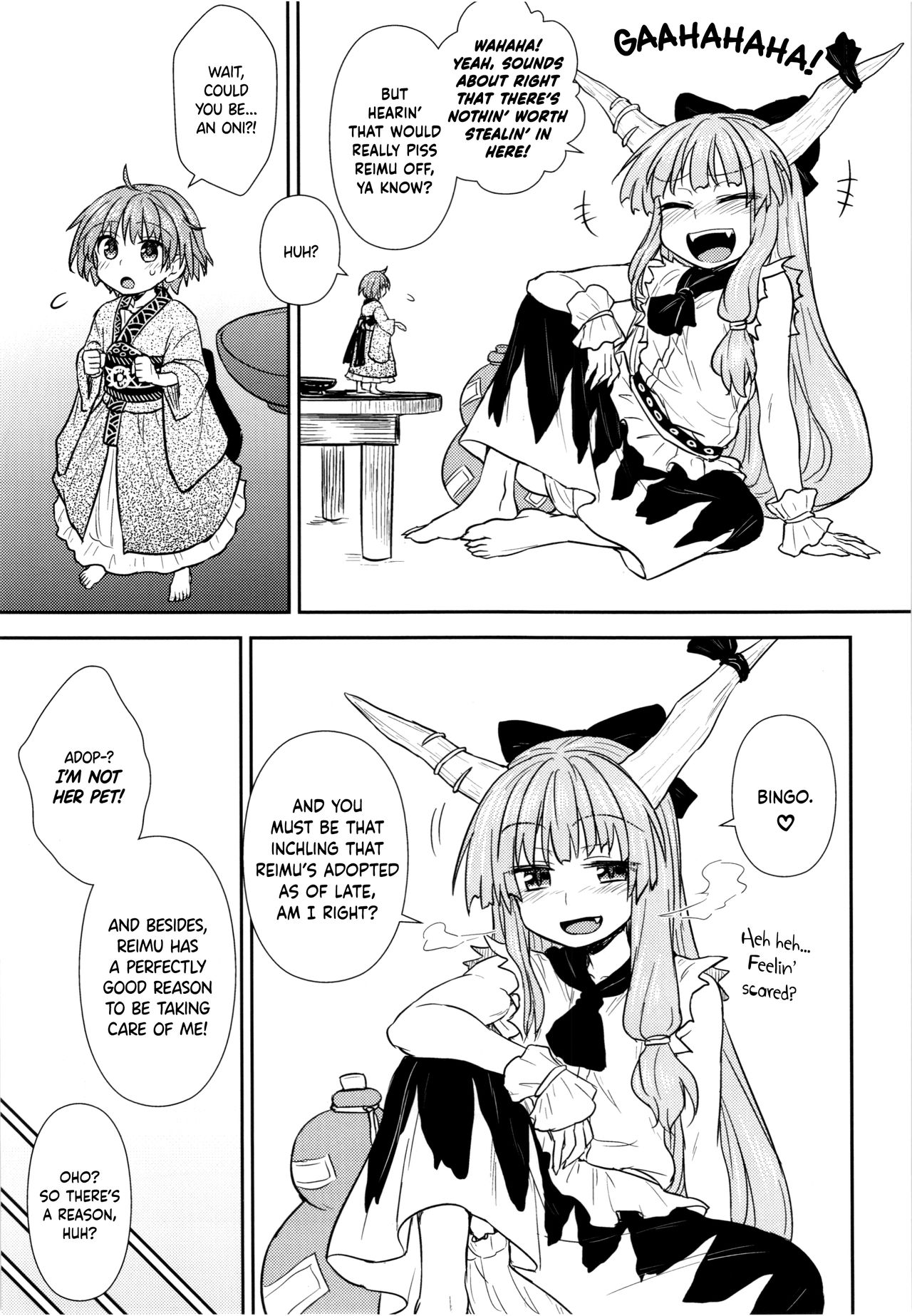 Shinmyoumaru no Oni Taiji page 5 full