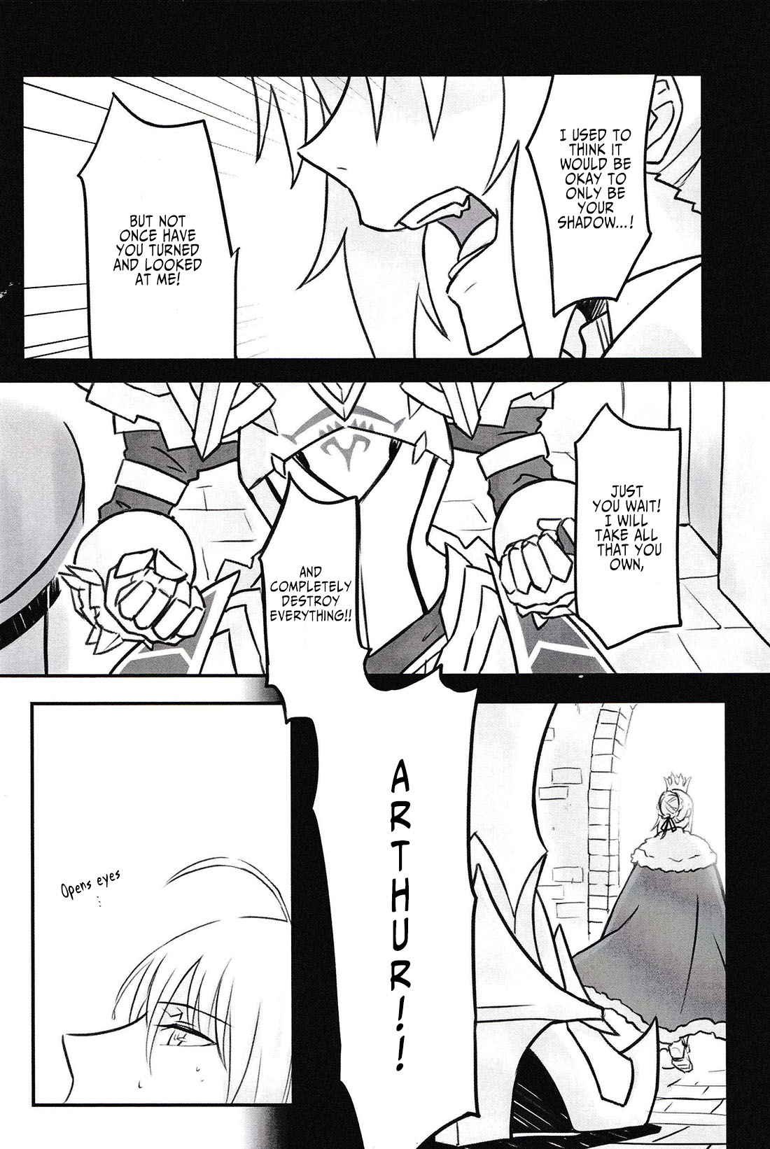 Fate Fanbook #1 Artoria x Morgan page 3 full