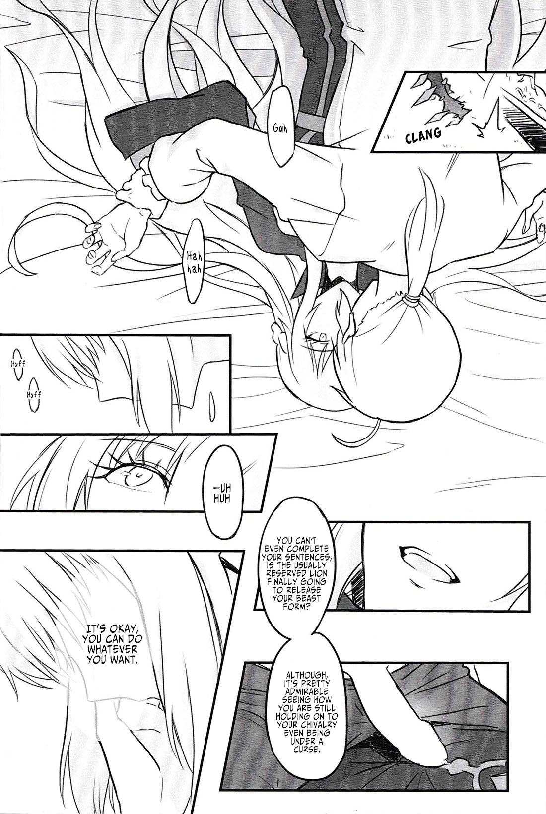 Fate Fanbook #1 Artoria x Morgan page 9 full