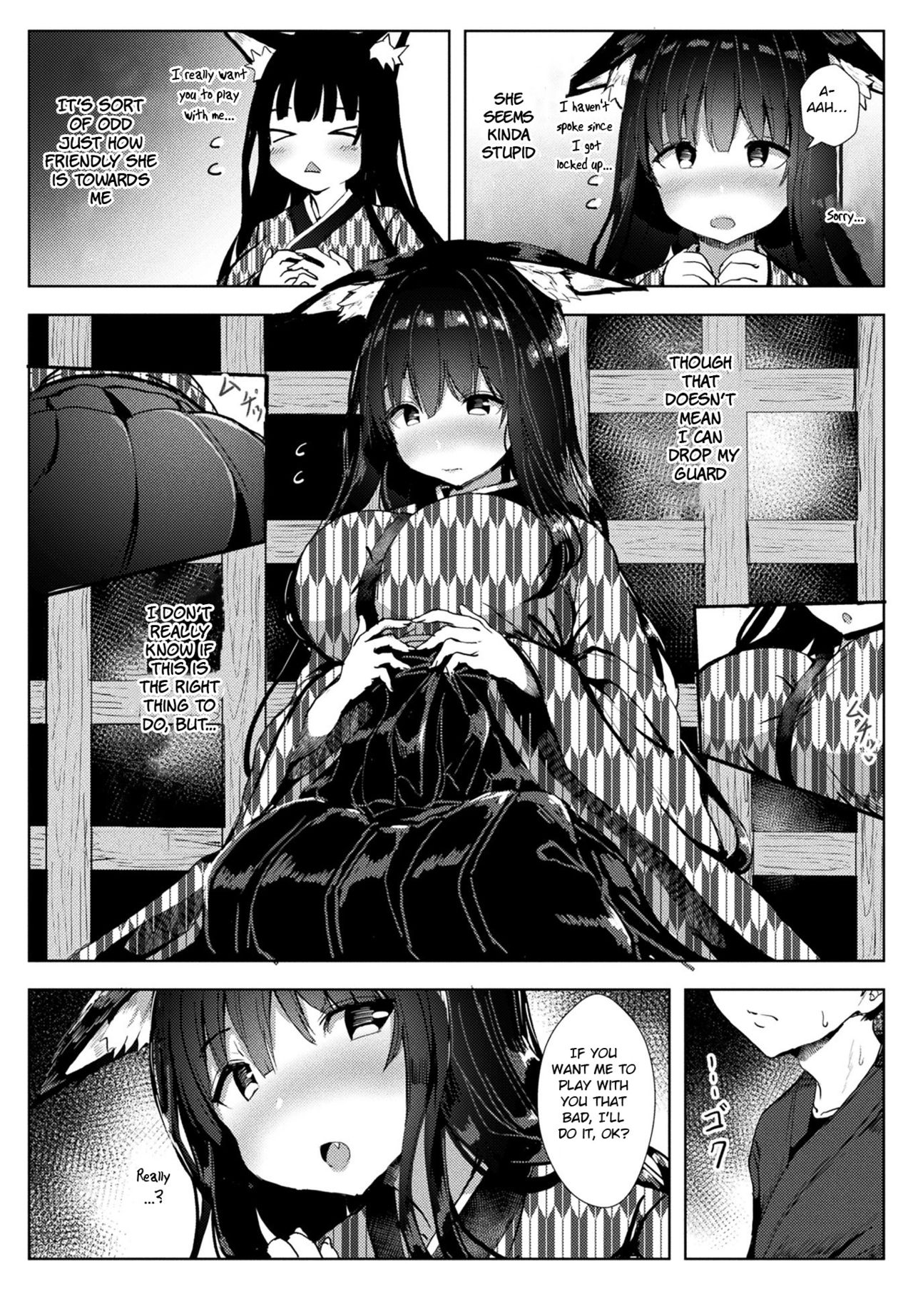 Zashikirou no Kitsunemimi-chan page 4 full