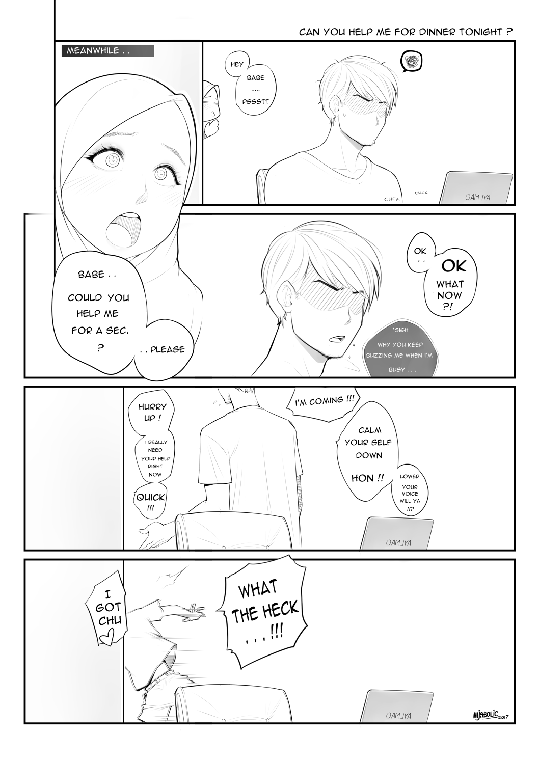 Can you help me with dinner tonight? page 1 full