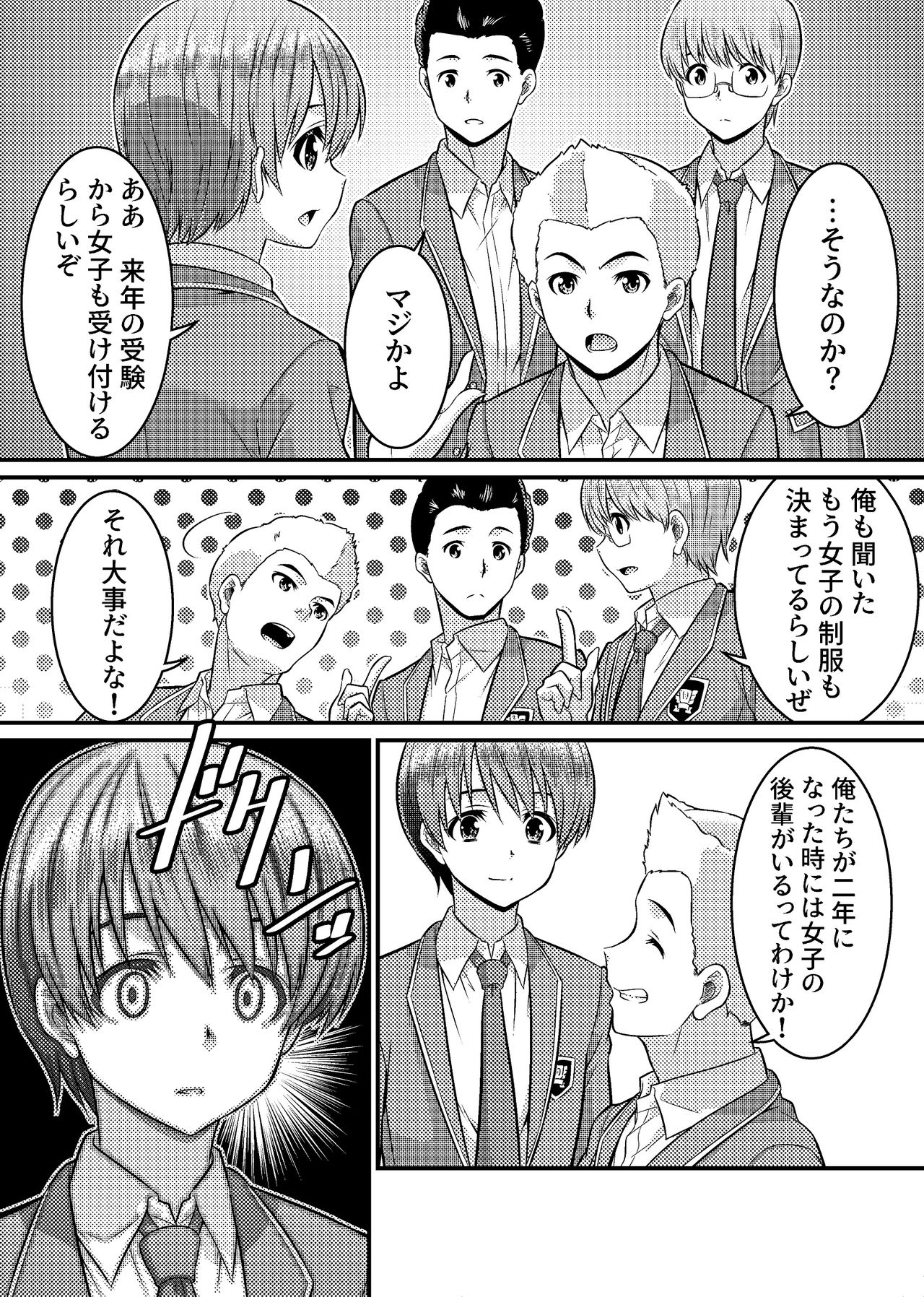 Danshiko ga kyo gakko ni!? Pinto hazure no nazo shojo! ＋ α | Boys School becomes a Mixed-Sex School!? Mystery Girl Out of Focus! ＋ α page 5 full