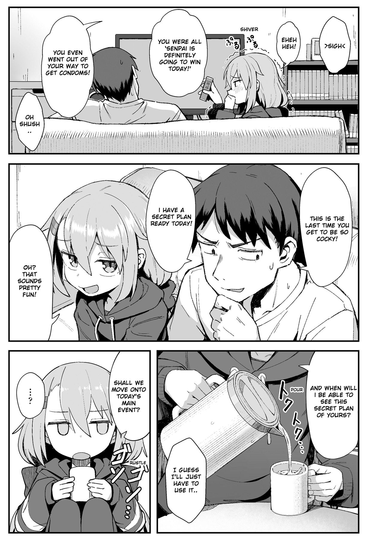 Omae wa itsumo makezugirai | You always hated losing page 3 full