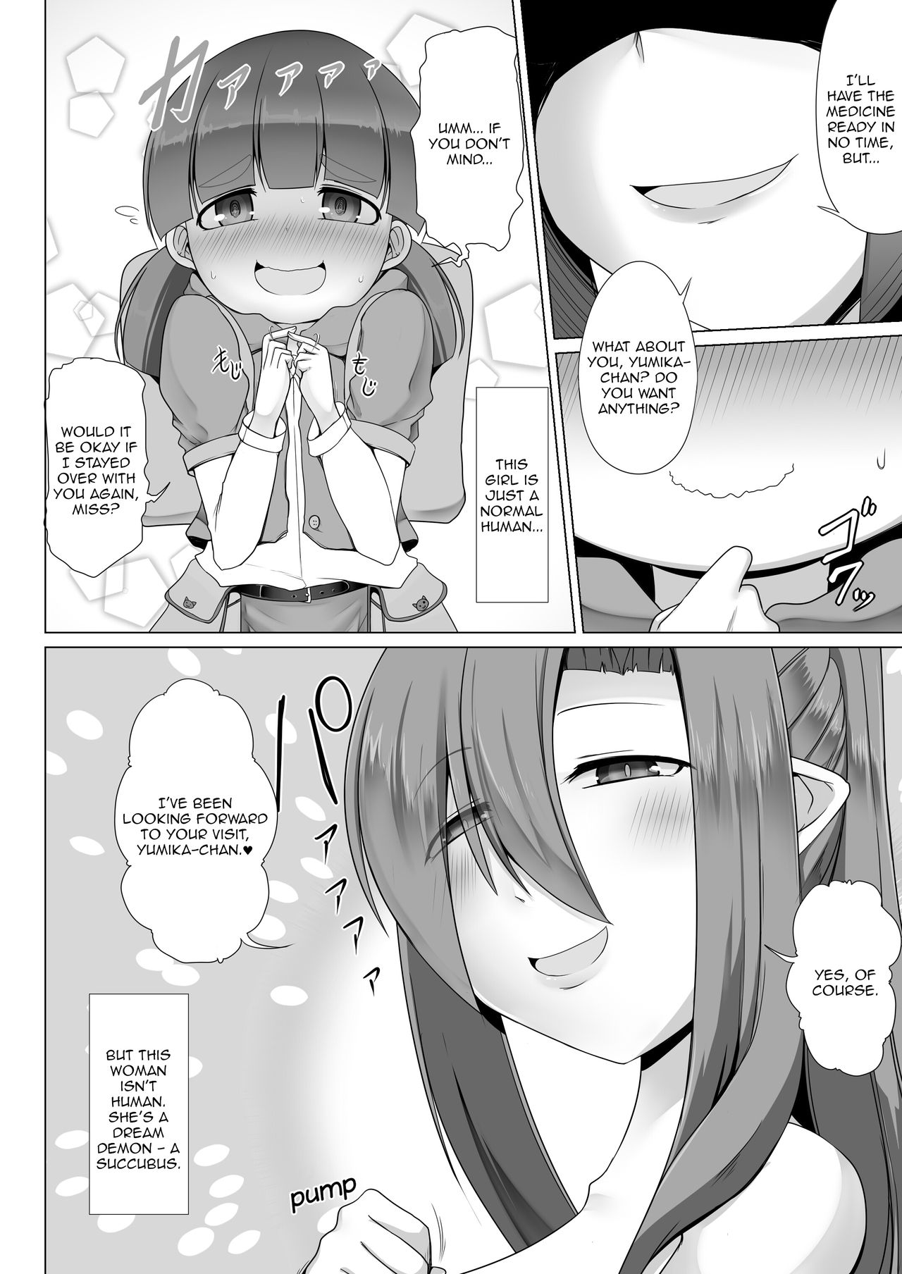 Lolicon Les Succubus wa Midara na Slow Life o Mankitsu Suru | The Leisurely Lewd Life of a Lesbian Lolicon Succubus page 4 full
