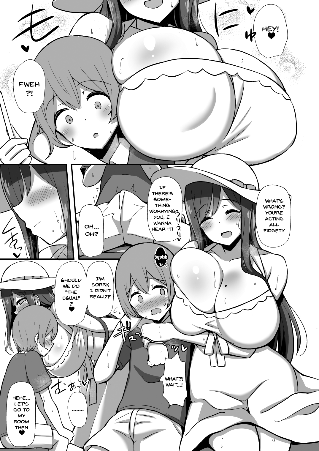 Shiro OnePi Onee-san to Babubabu Inaka Ecchi | Baby Sex With The Onee-San In the Sundress page 4 full