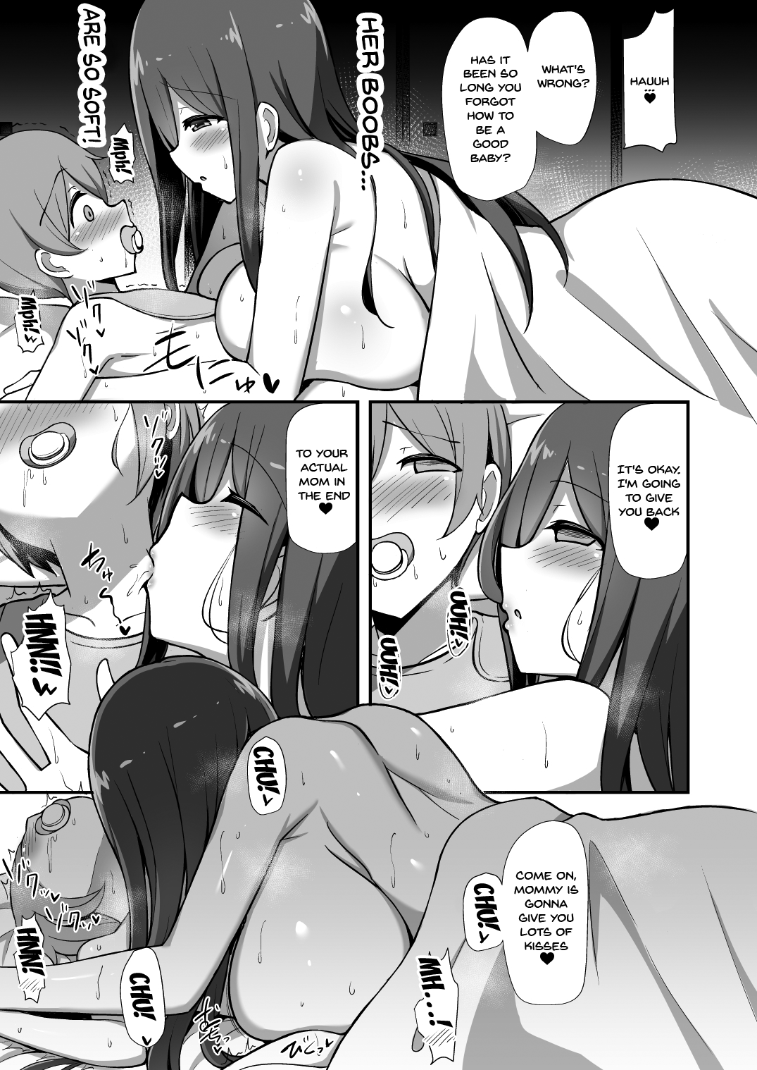 Shiro OnePi Onee-san to Babubabu Inaka Ecchi | Baby Sex With The Onee-San In the Sundress page 8 full