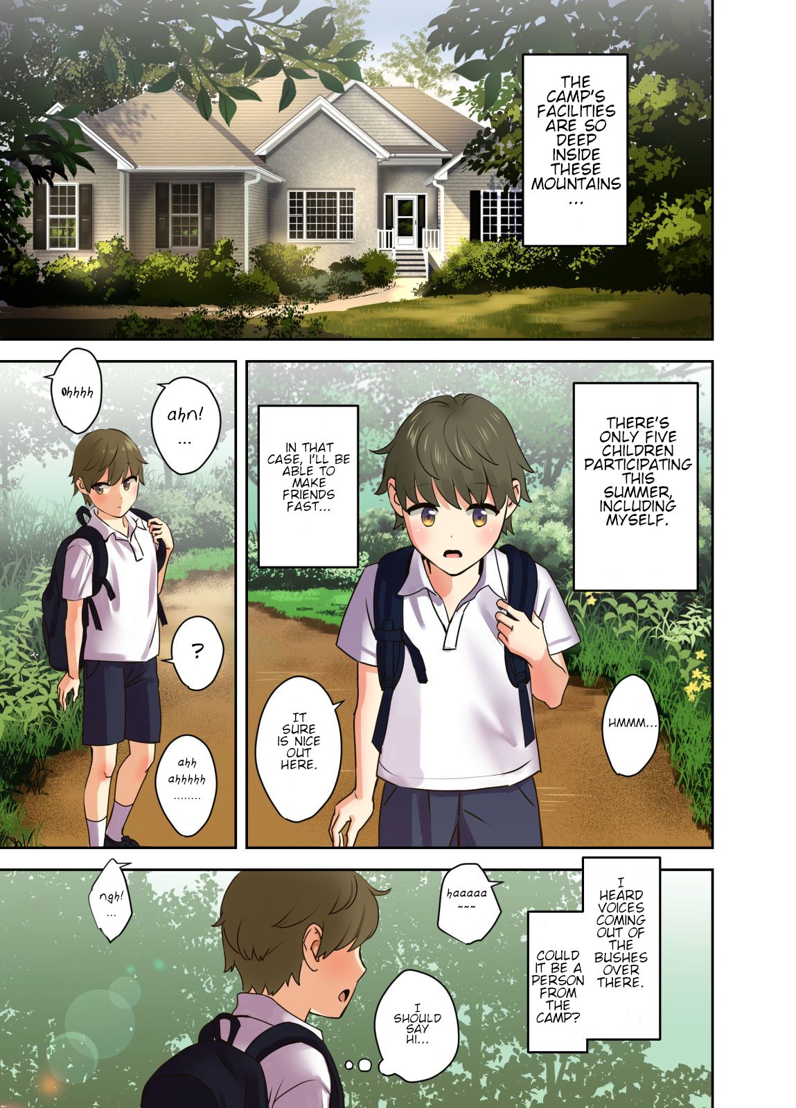 Ecchi na Onee-san to Tairyoku Zukuri Gasshuku o Suru Hanashi. page 4 full