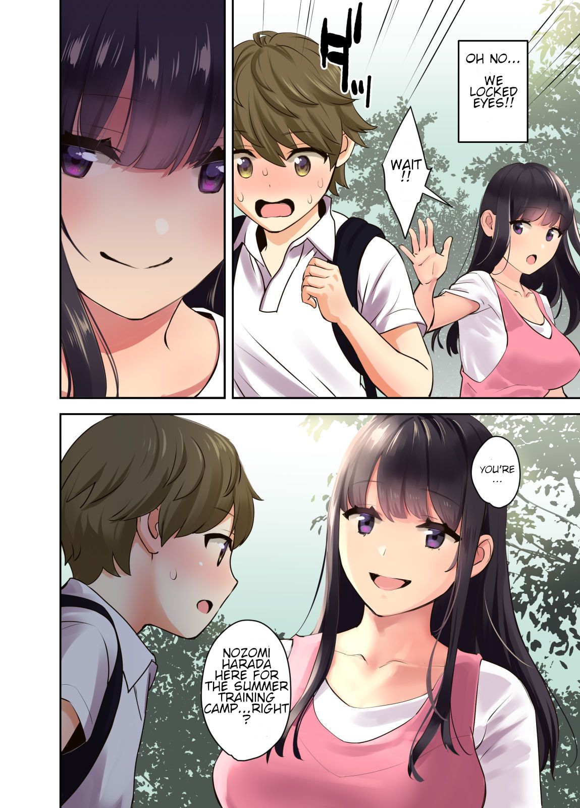 Ecchi na Onee-san to Tairyoku Zukuri Gasshuku o Suru Hanashi. page 7 full