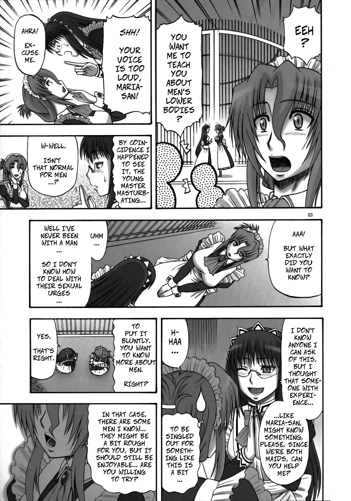 Saki to Maria no Maid Tsuushin | Saki and Maria's Maid Communication page 2 full