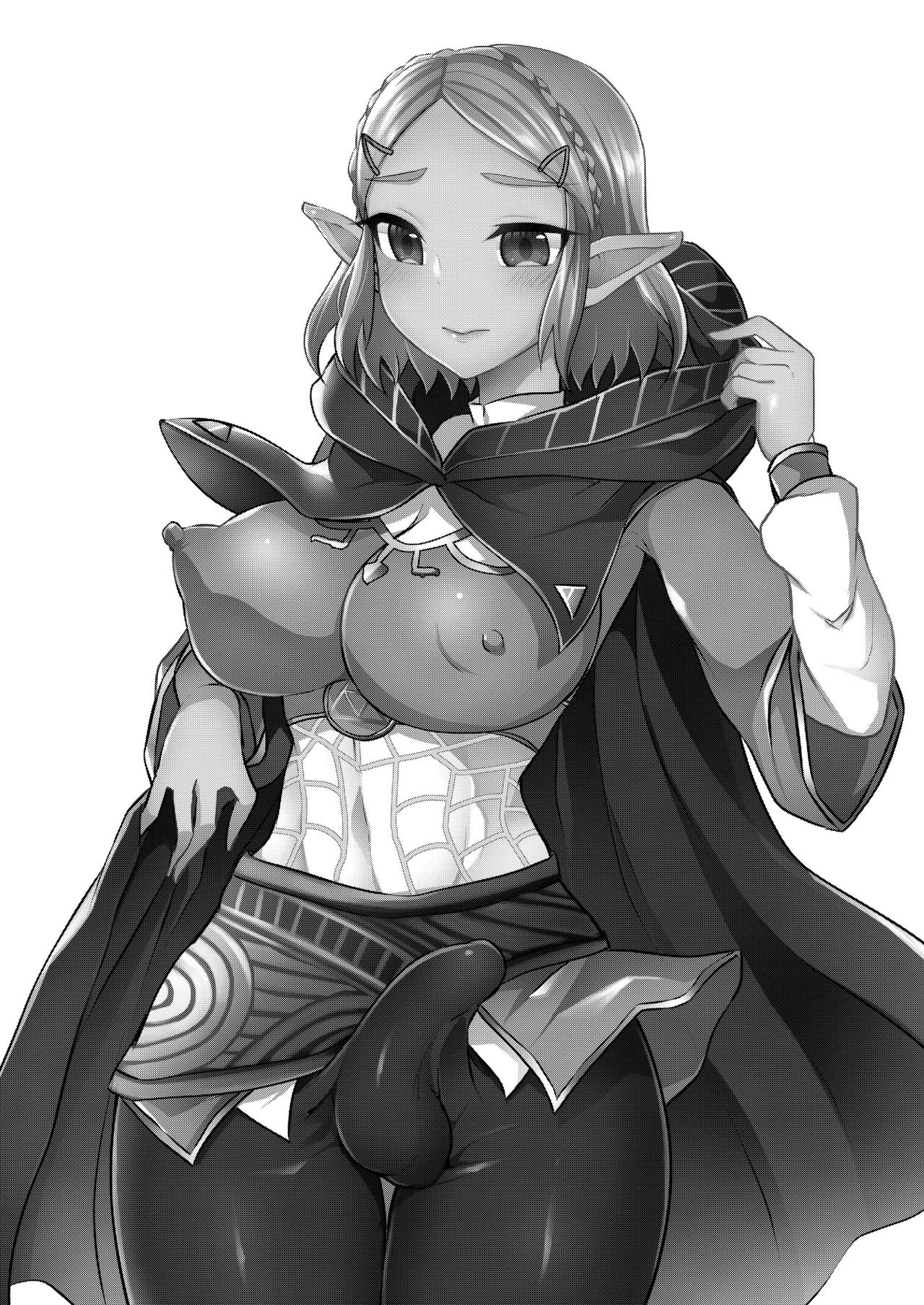 Futanari Hime-sama mo Tamani wa Mesu Zenkai SEX ga Shitai! page 2 full