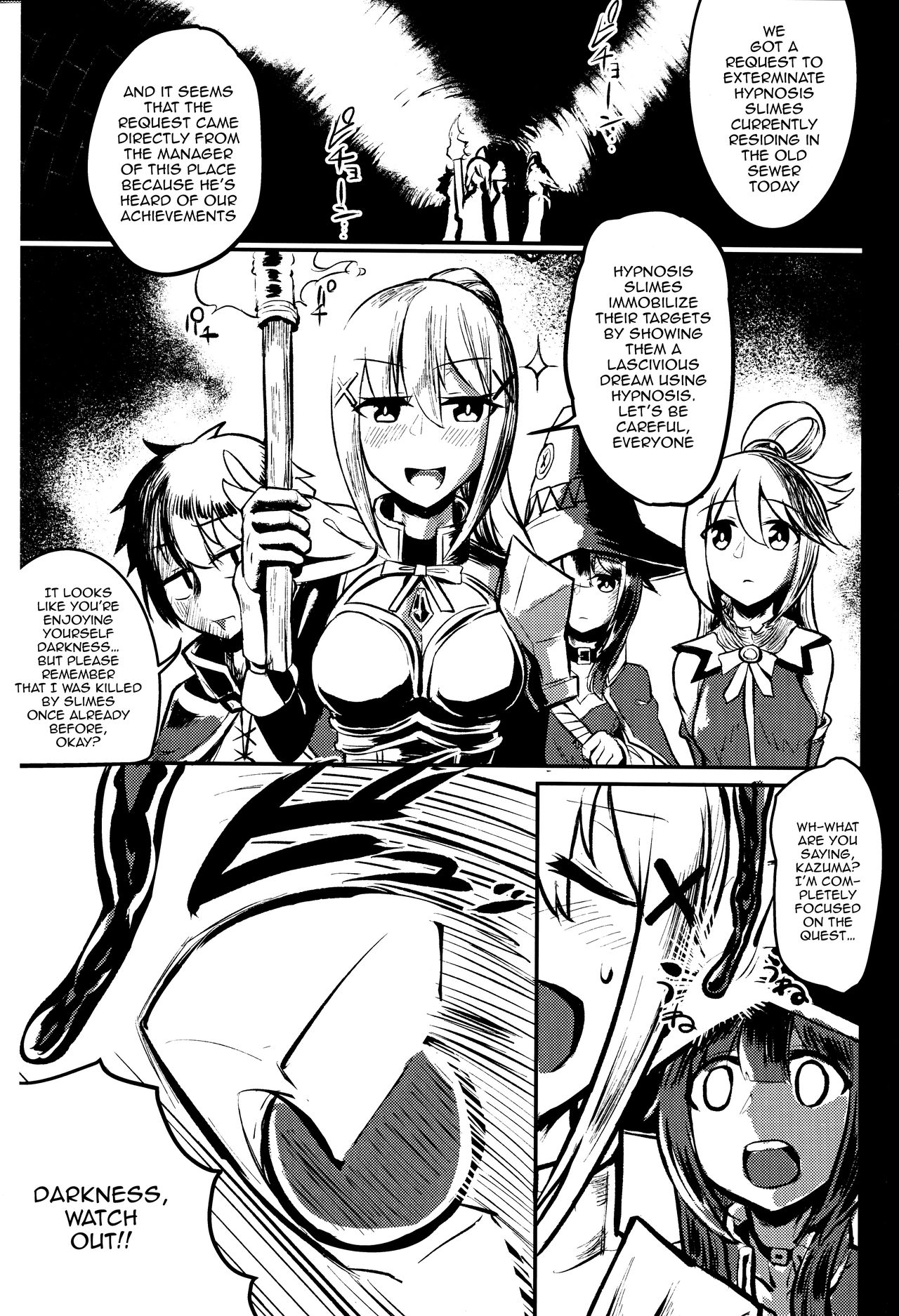 Megumin vs Saimin Slime | Megumin vs Hypno Slime page 2 full