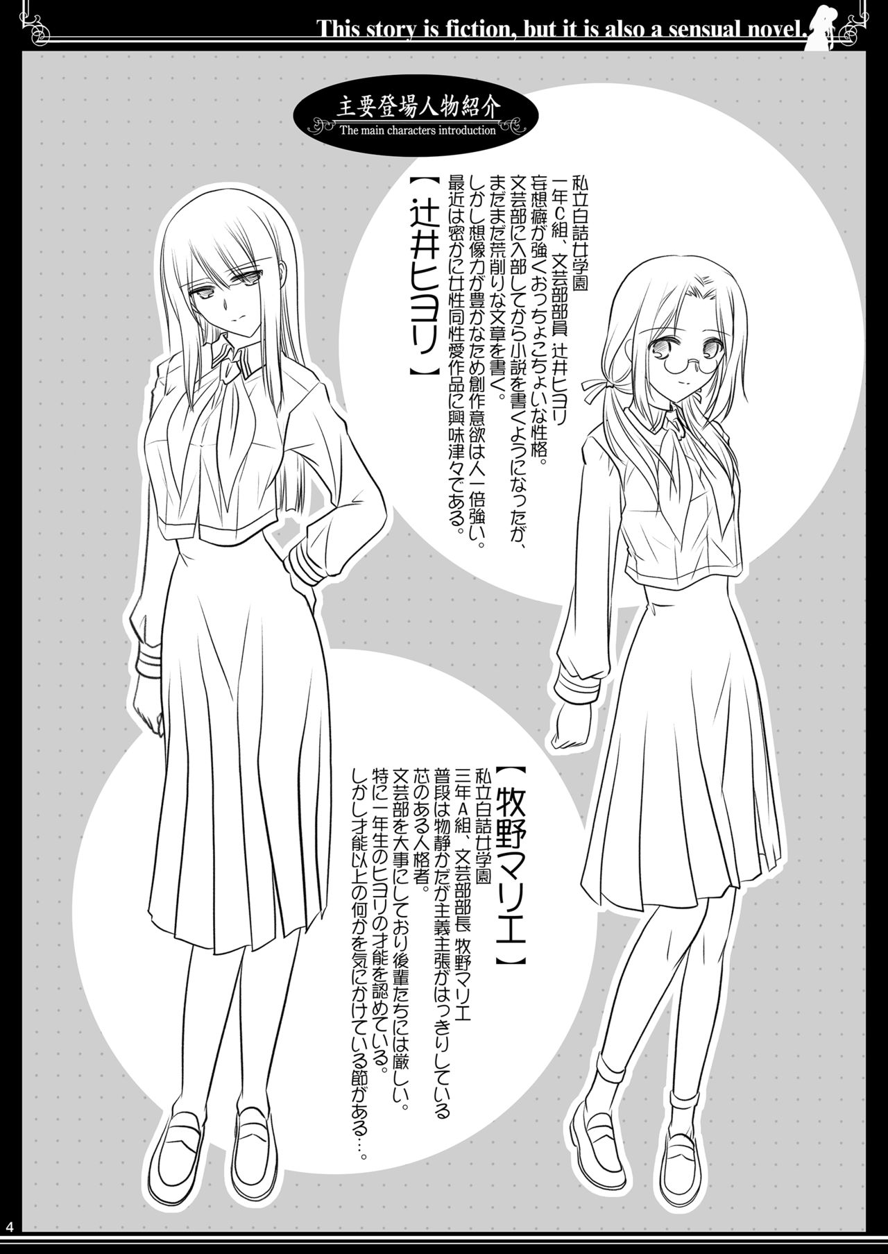 Kono Monogatari wa Fiction de Ari Kannou Shousetsu demo Ari page 4 full