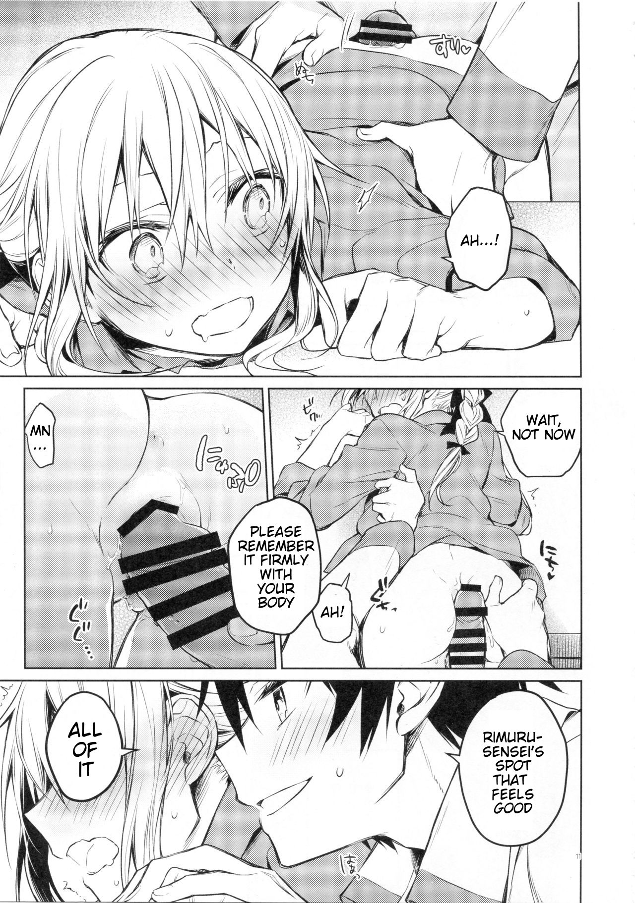 Rimuru Sensei ni Seikyouiku! | Sex Education for Rimuru Sensei! page 10 full