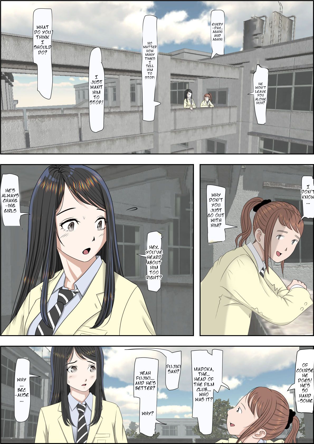 Charao ni Netorare Route 2 Vol. 2 page 4 full