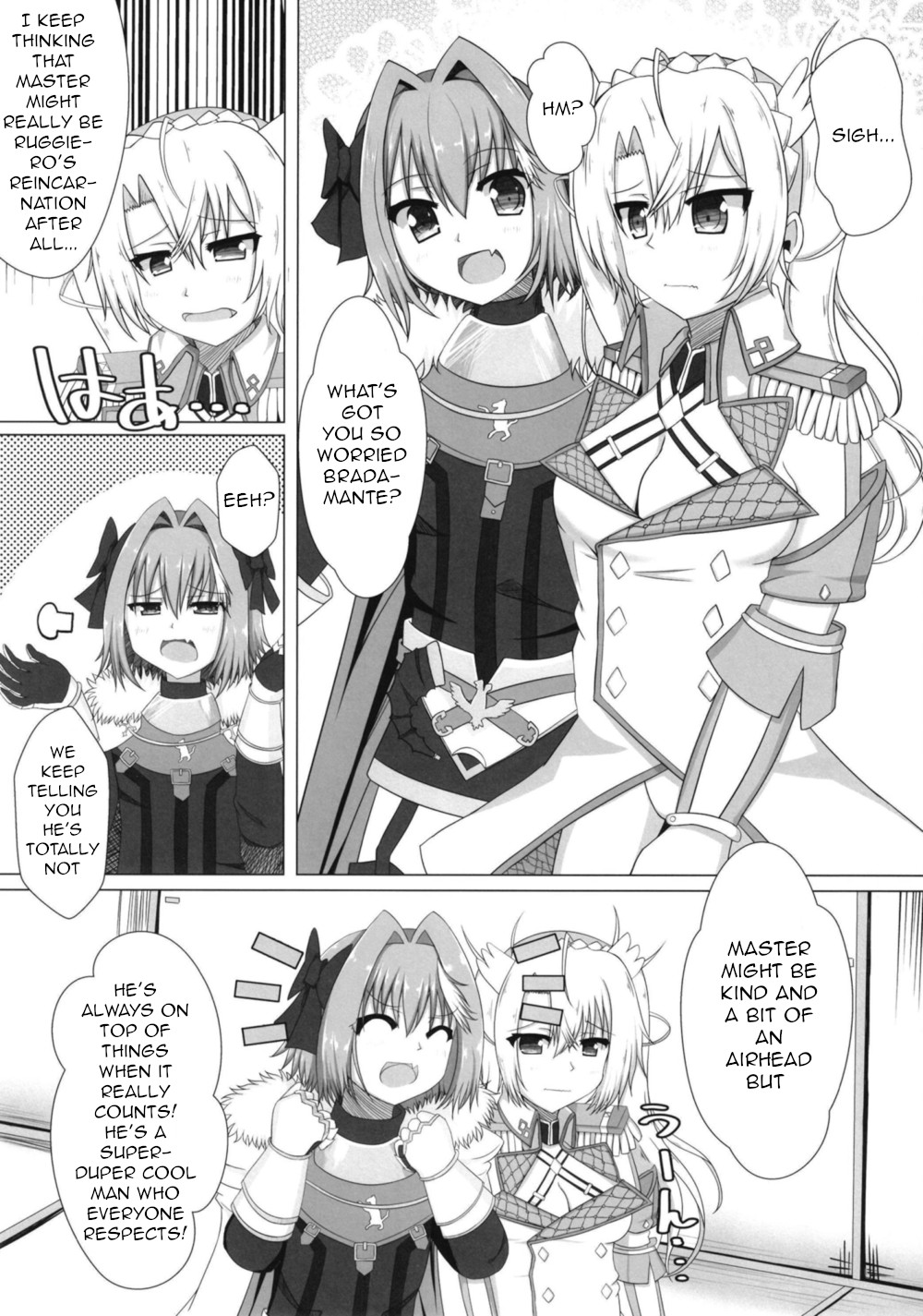 Bradamante tte saikin SEX shitenai yo ne? | Bradamante hasn't had any sex lately, huh? page 5 full