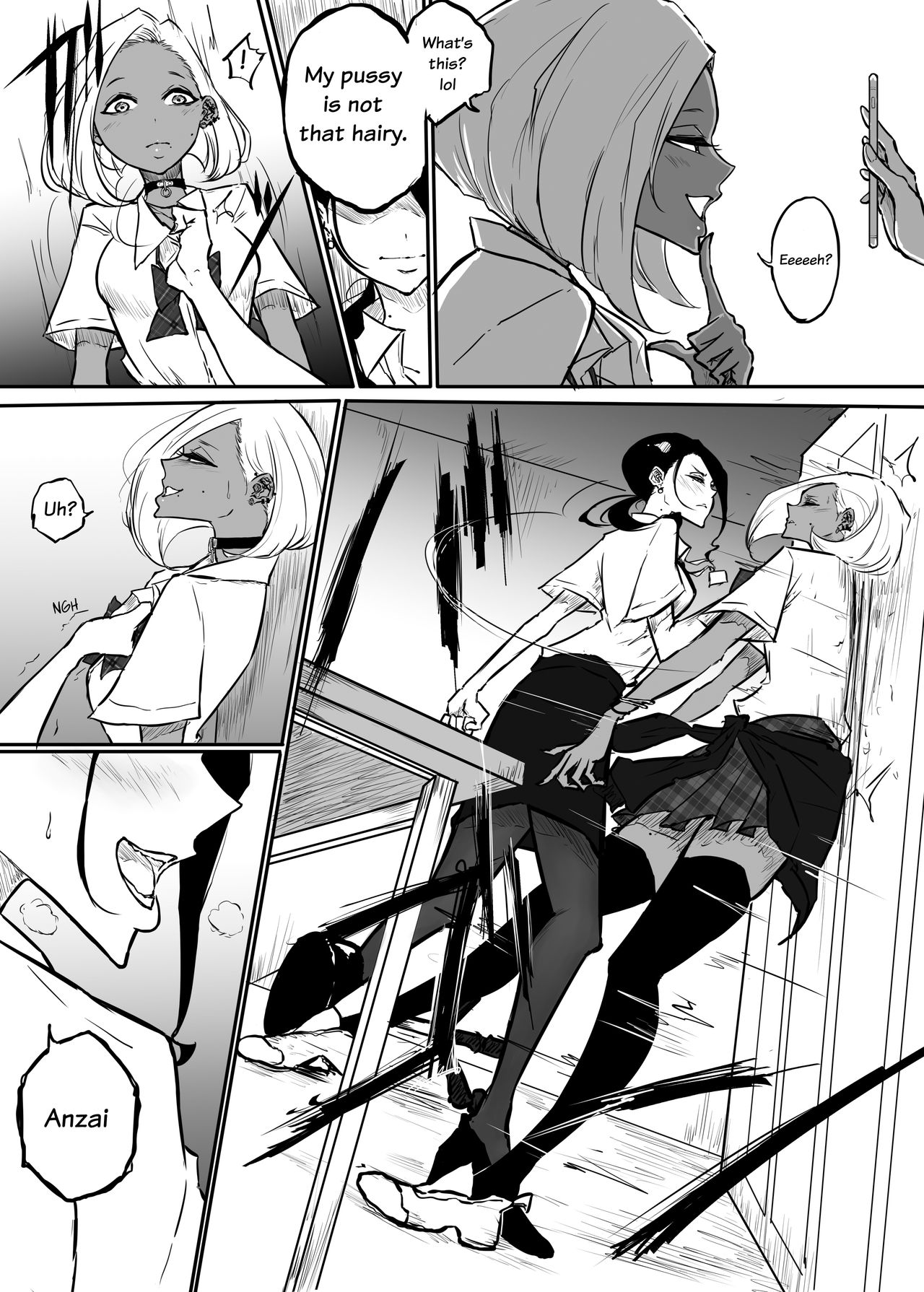 Sparta Sensei ga Oshiego no Bitch Gal ni Ecchi na Koto Sareru Hanashi | The Story of a Strict Teacher Who Got Fucked by Her Gyaru Bitch Student page 5 full