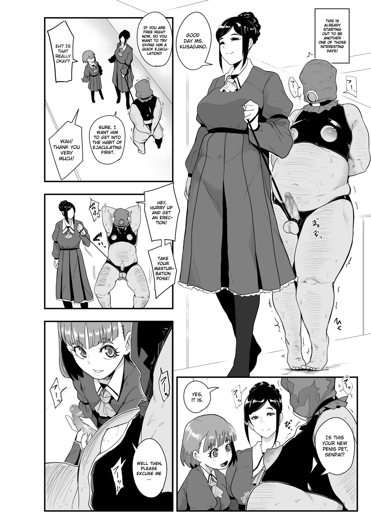 S Gakuen ~Ojou-sama-tachi no Maso Otoko Choukyou~ | S Academy ~Young Ladies Training Masochistic Men~ page 3 full