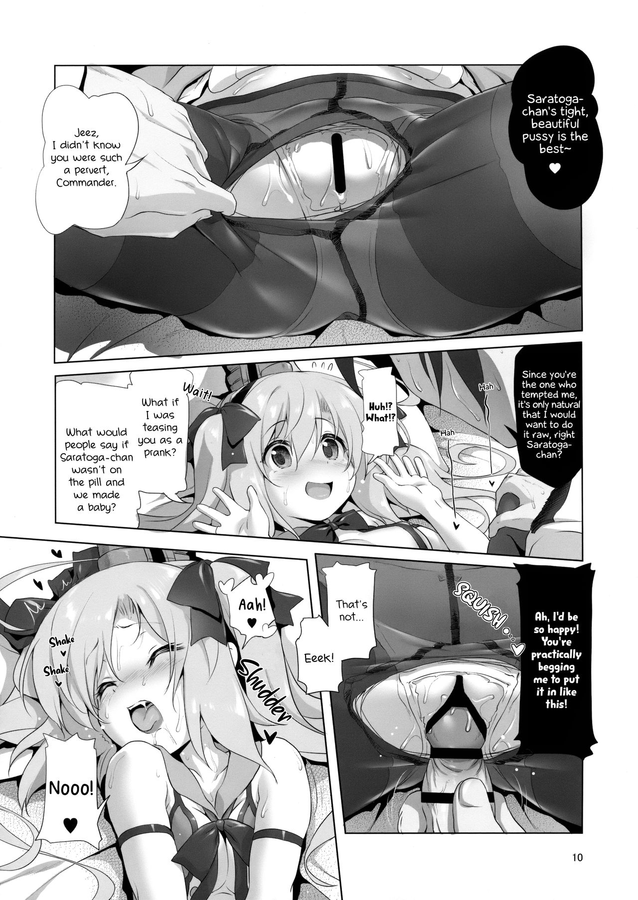 Saratoga-chan no Itazura Daisenryaku!? | Saratoga-chan's Grand Prank Strategy!? page 10 full