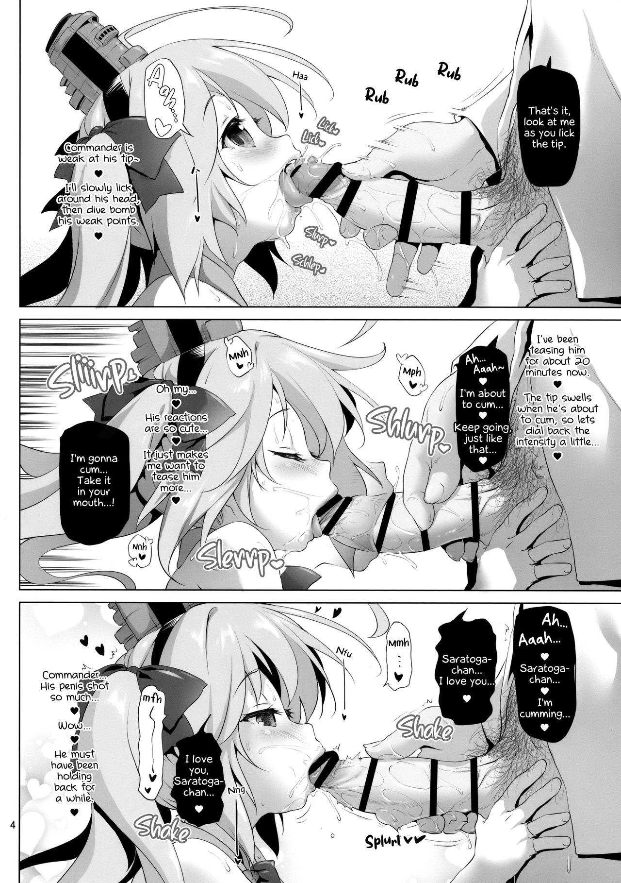 Saratoga-chan no Itazura Daisenryaku!? | Saratoga-chan's Grand Prank Strategy!? page 4 full
