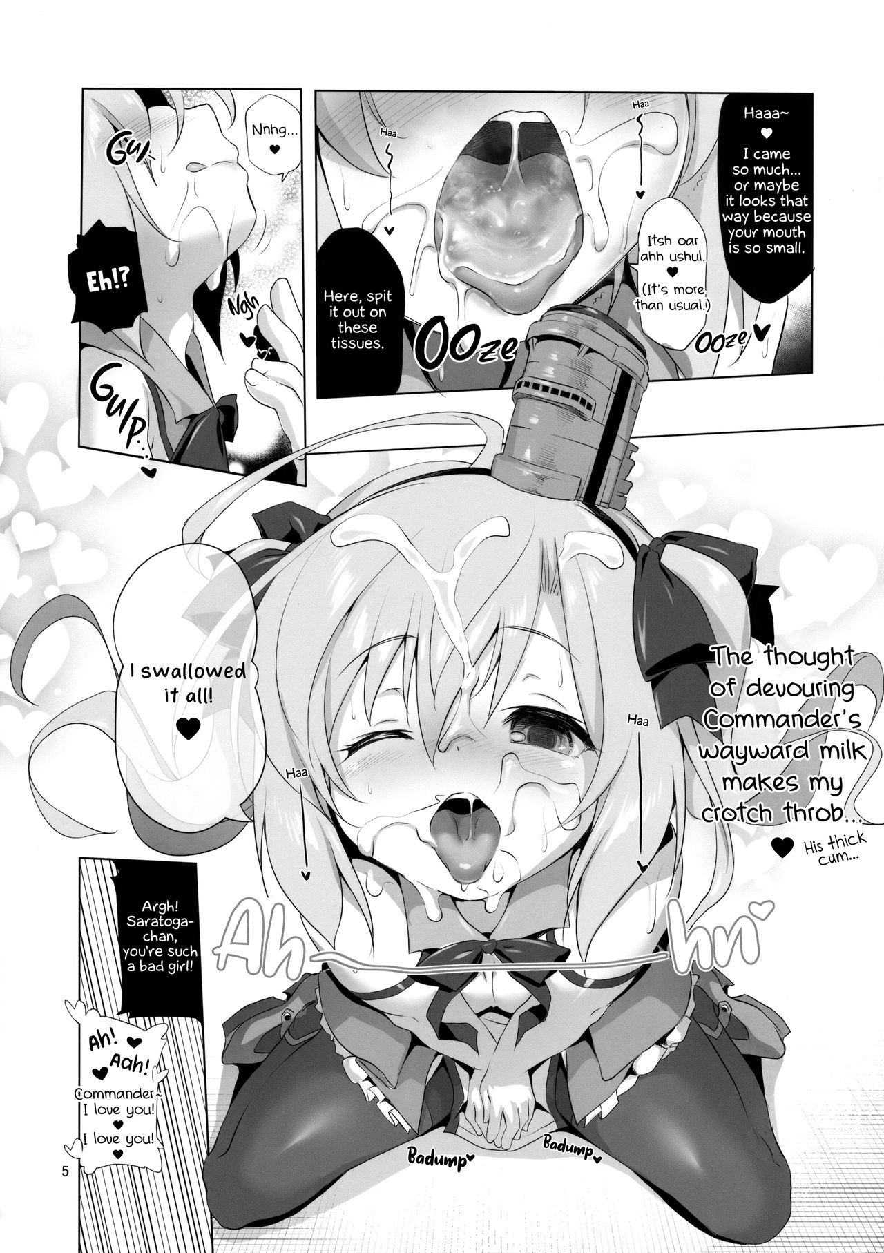 Saratoga-chan no Itazura Daisenryaku!? | Saratoga-chan's Grand Prank Strategy!? page 5 full