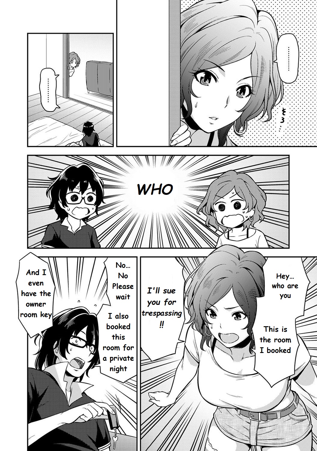 Minpaku Batting!? ~Mainichi Bijo to Yukizuri Ecchi~ Ch. 1 page 2 full