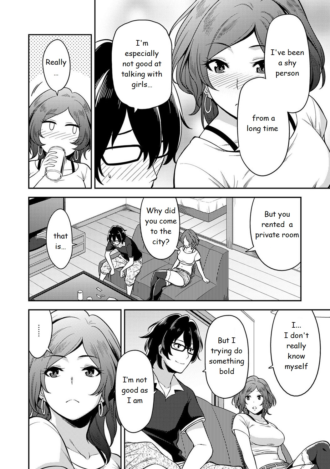 Minpaku Batting!? ~Mainichi Bijo to Yukizuri Ecchi~ Ch. 1 page 6 full
