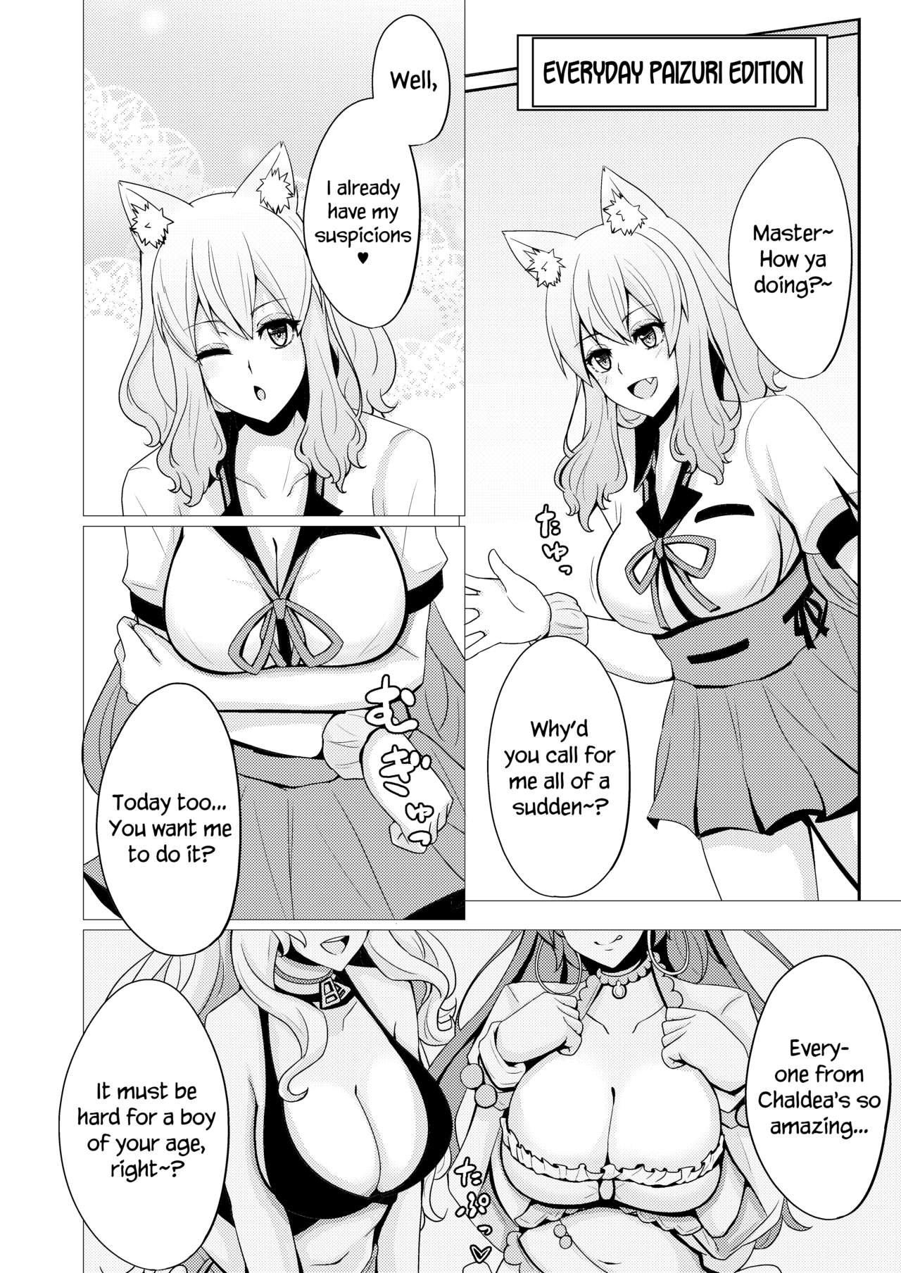 Suzuka Momiji Awase Tan Ni | Suzuka Gozen's Tit-Job Romance 2 page 3 full