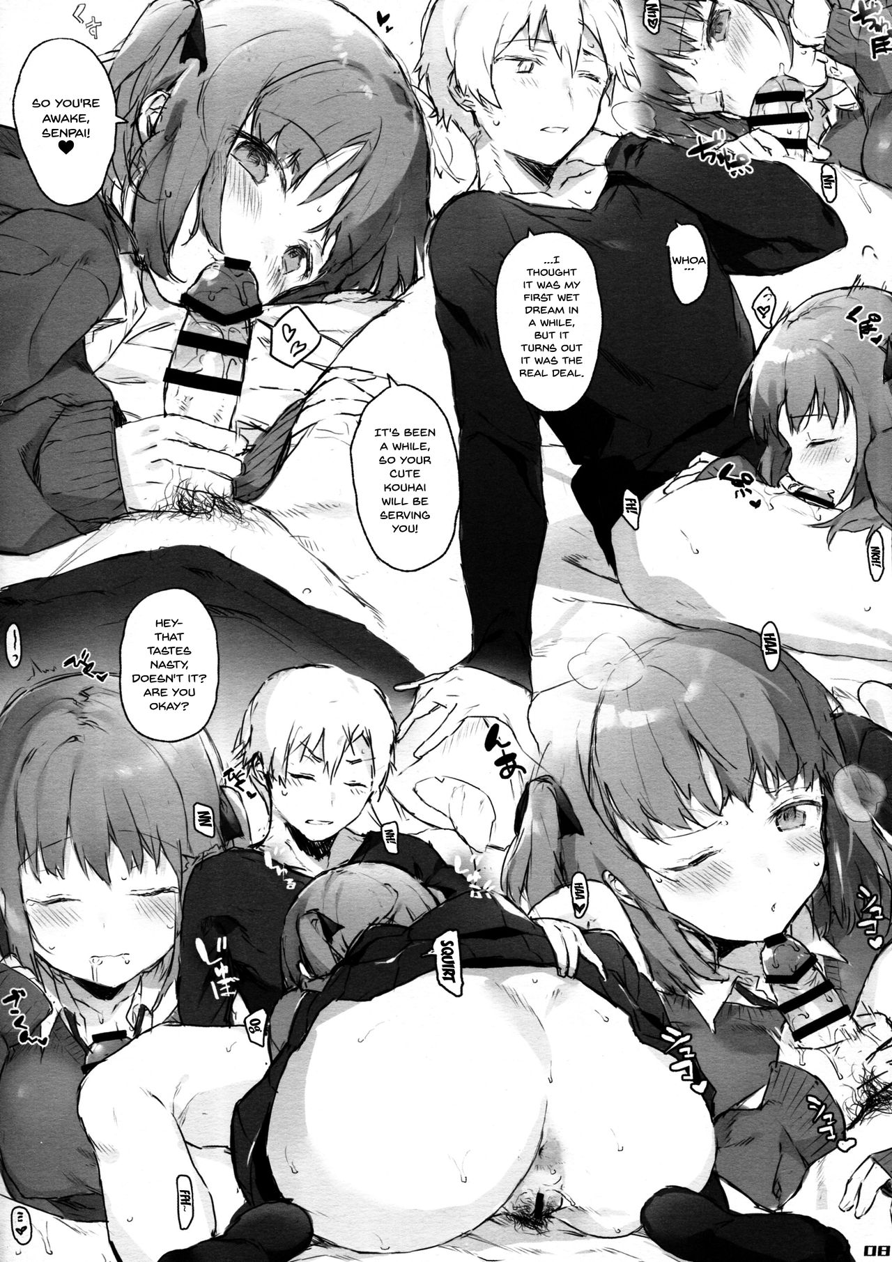 H na Joshikousei Tsume 4 | Naughty Schoolgirl Stuffing 4 page 9 full