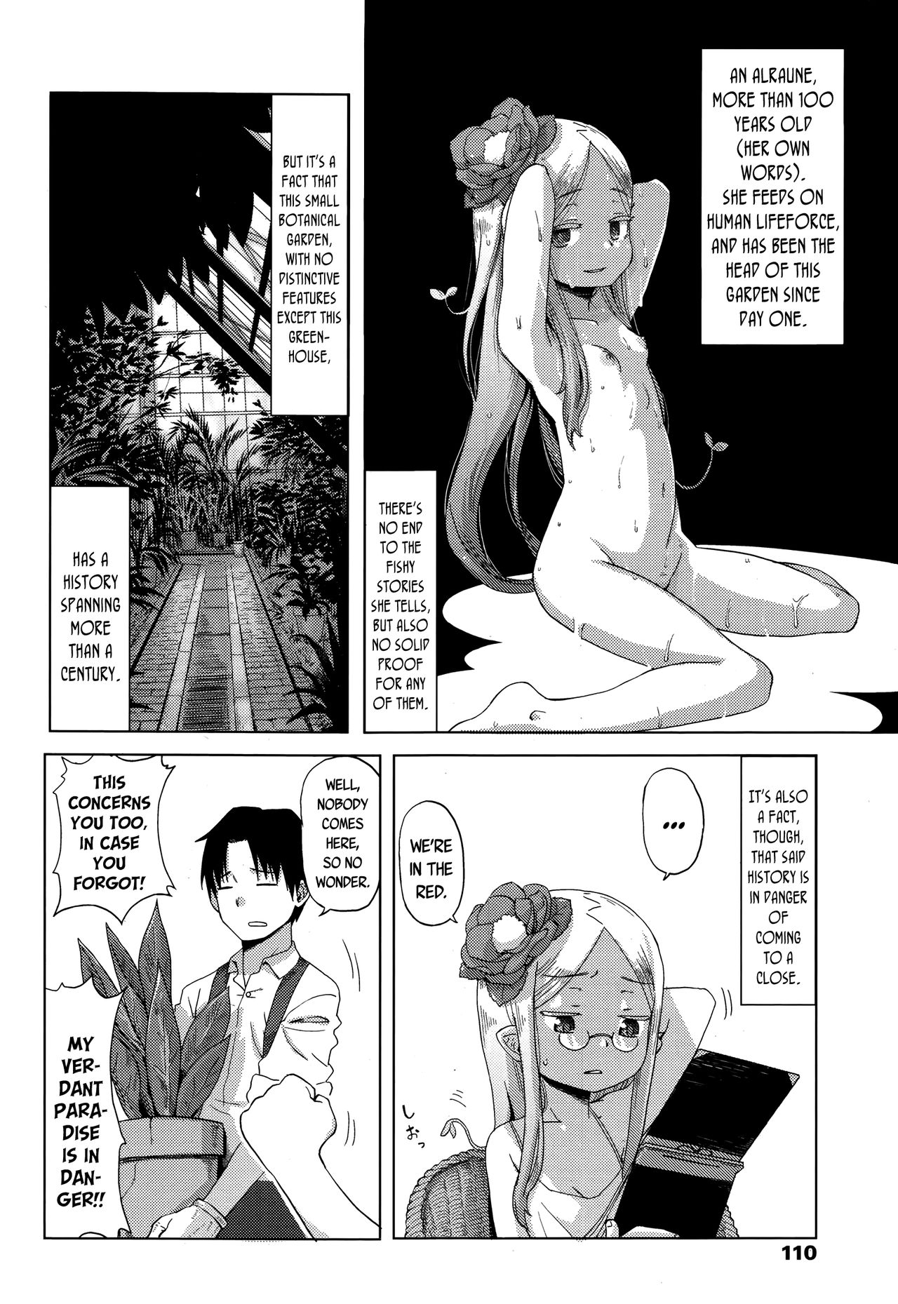 Hana no Kokoro to Keieijutsu | The Heart of a Flower, and its Care page 6 full