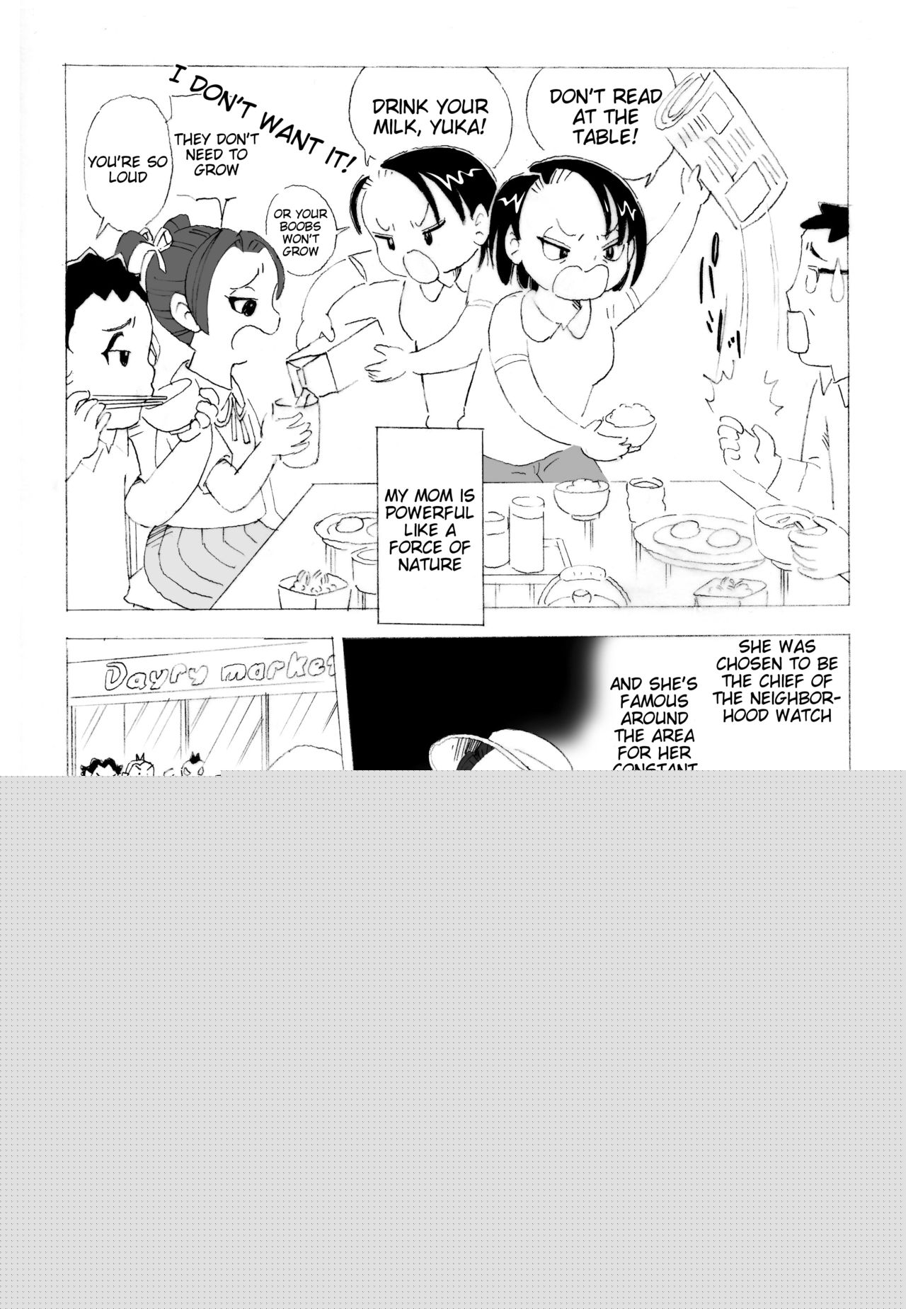 Kaa-san to Yankee Bouzu page 3 full